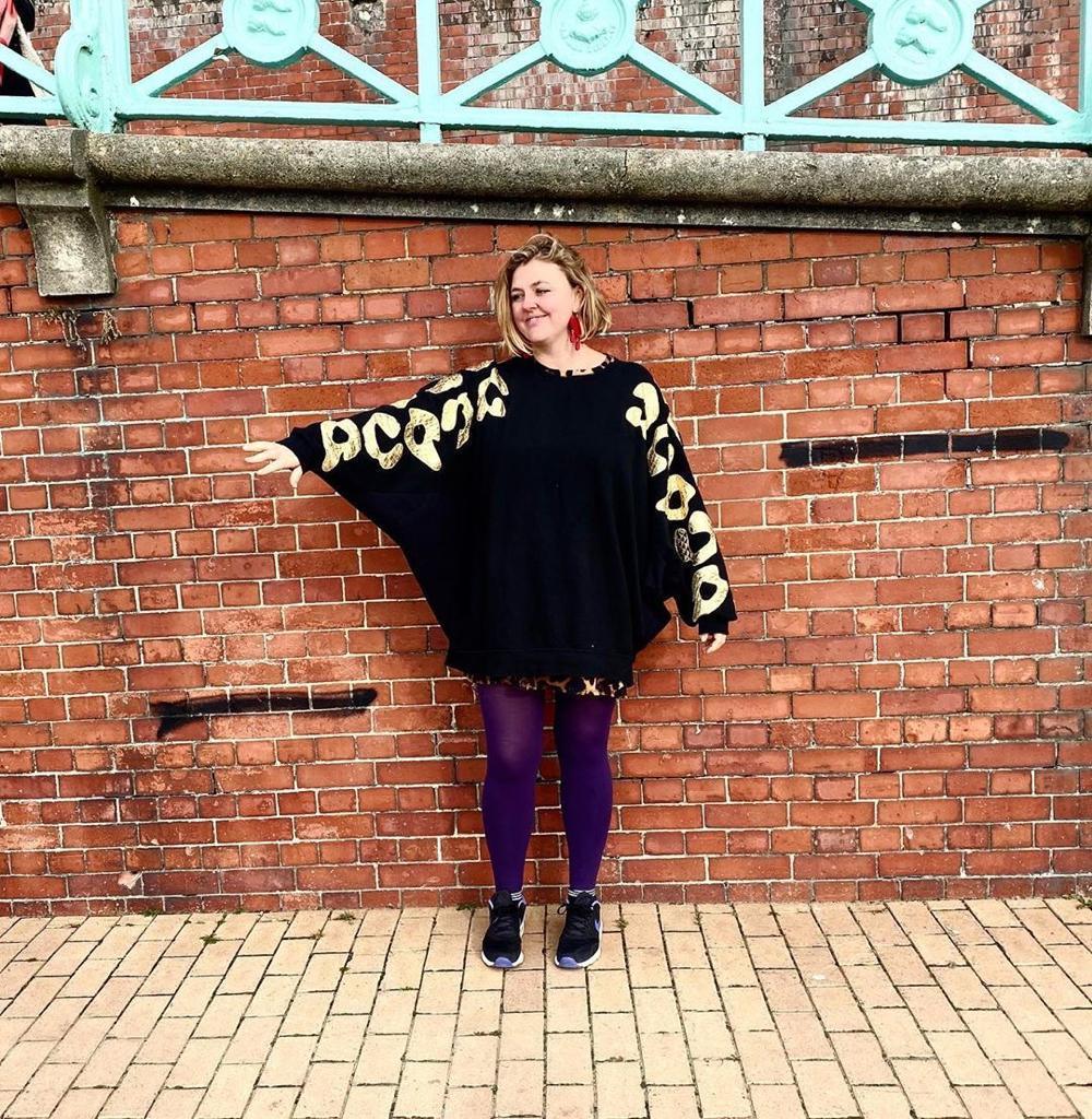 80 denier strømpebukser - Suffragette Purple - Snag