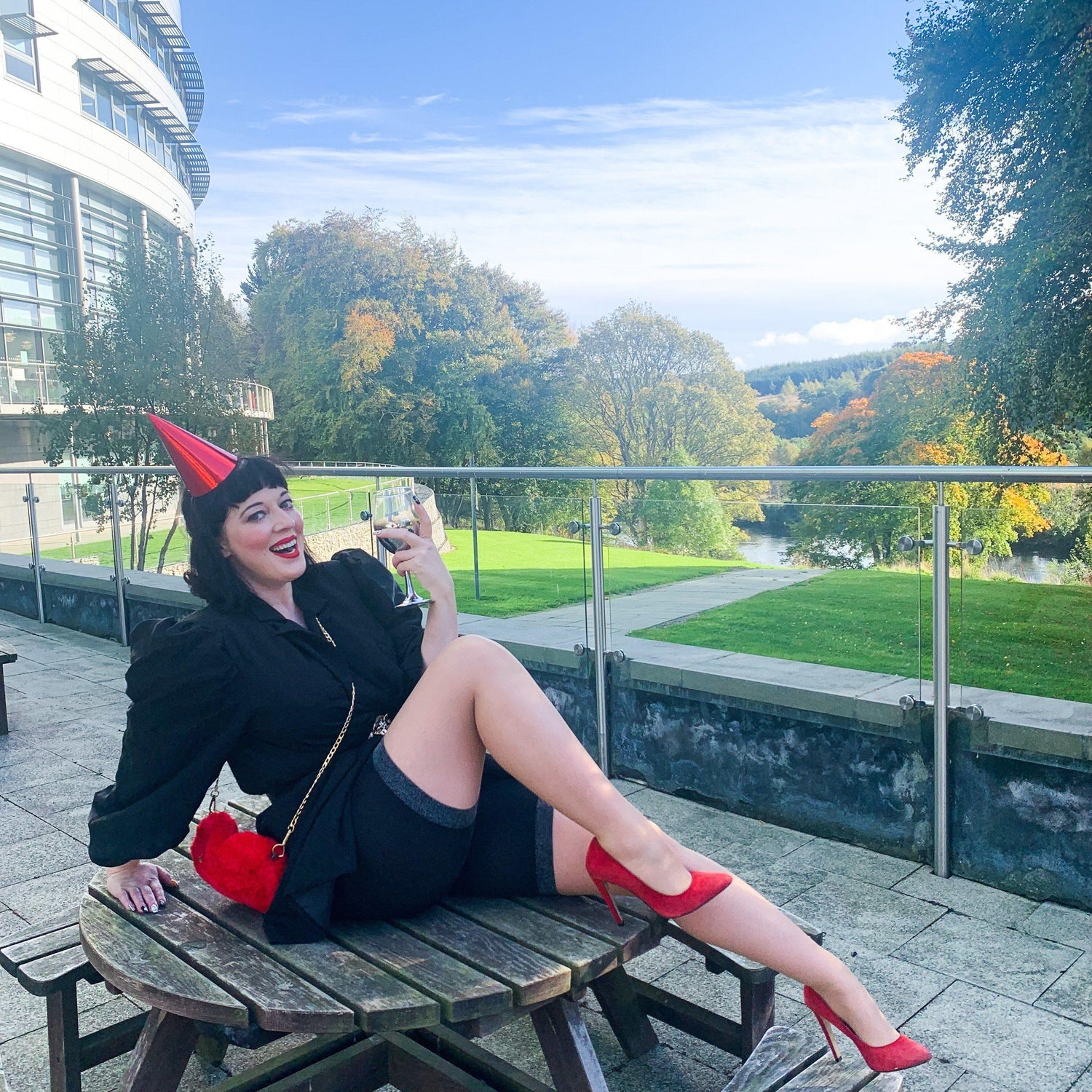 Strømpebukser - Stay Cool Chub Rub Lurex Shorts - Sort