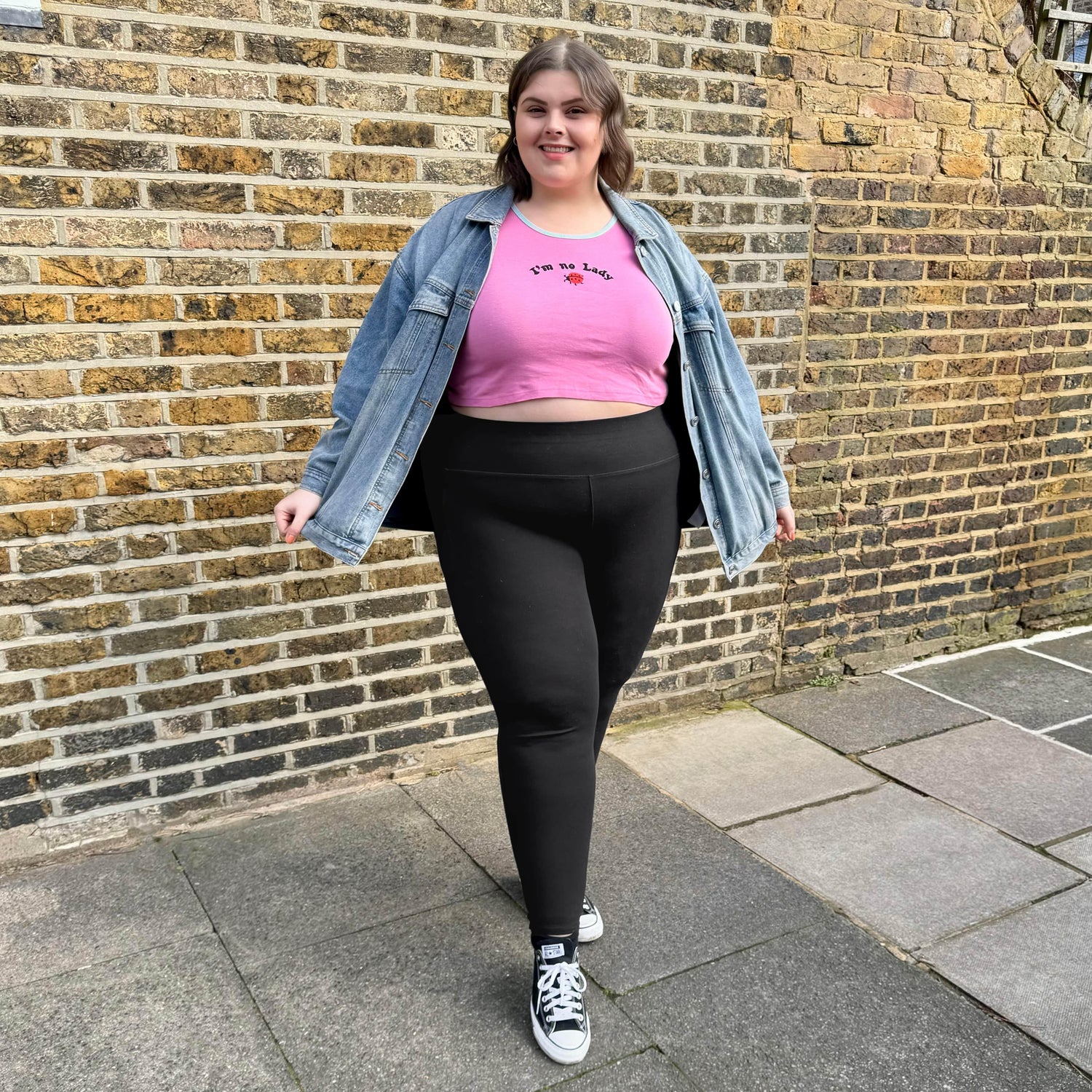 Lange Squat Proof Leggings (V2) - 3 par i sort