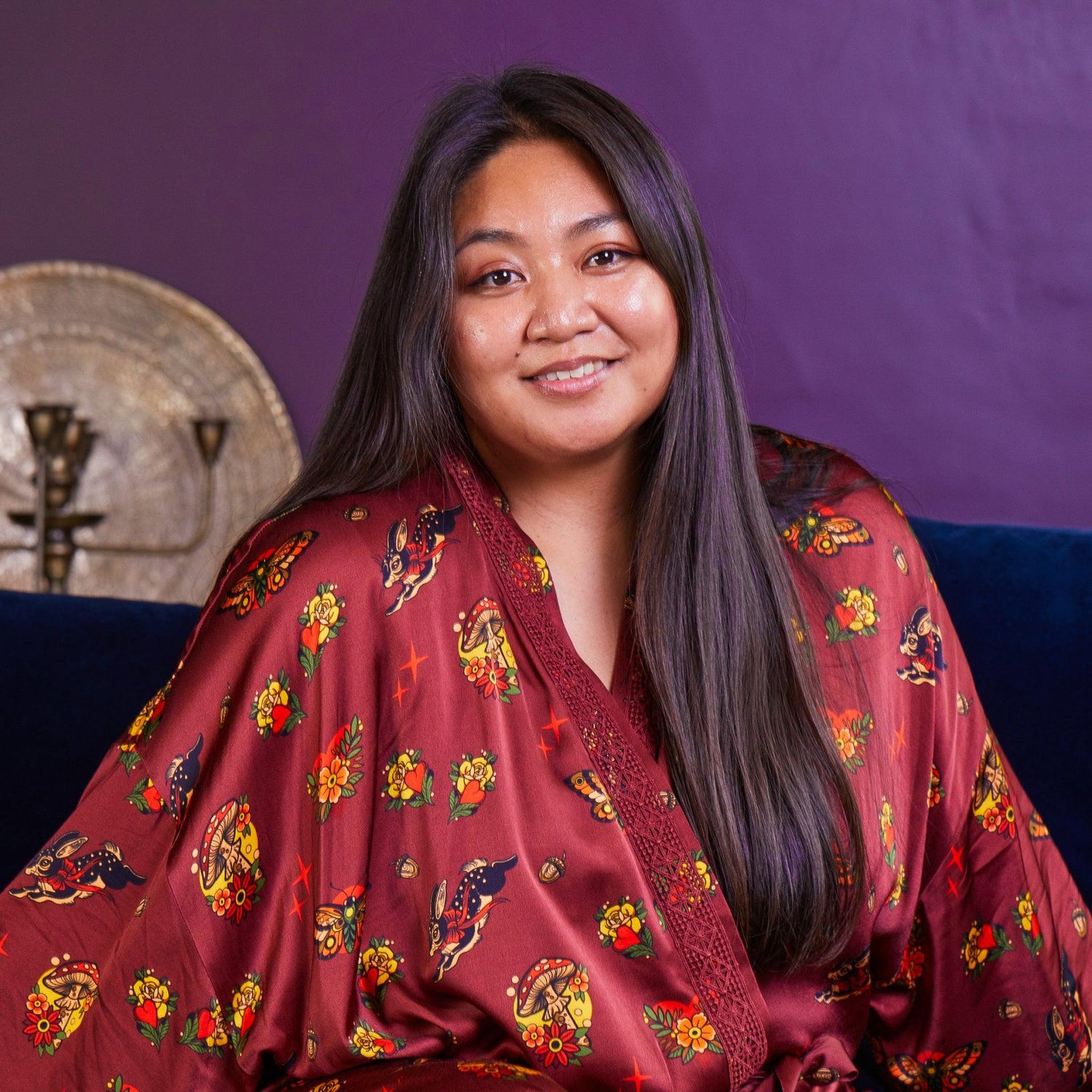 Satin kåbe - Fortune