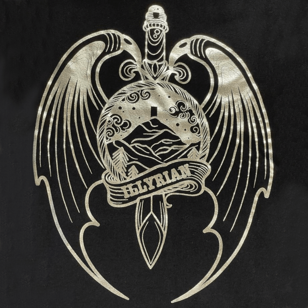 ACOTAR-hættetrøje i økologisk bomuld - Illyrian