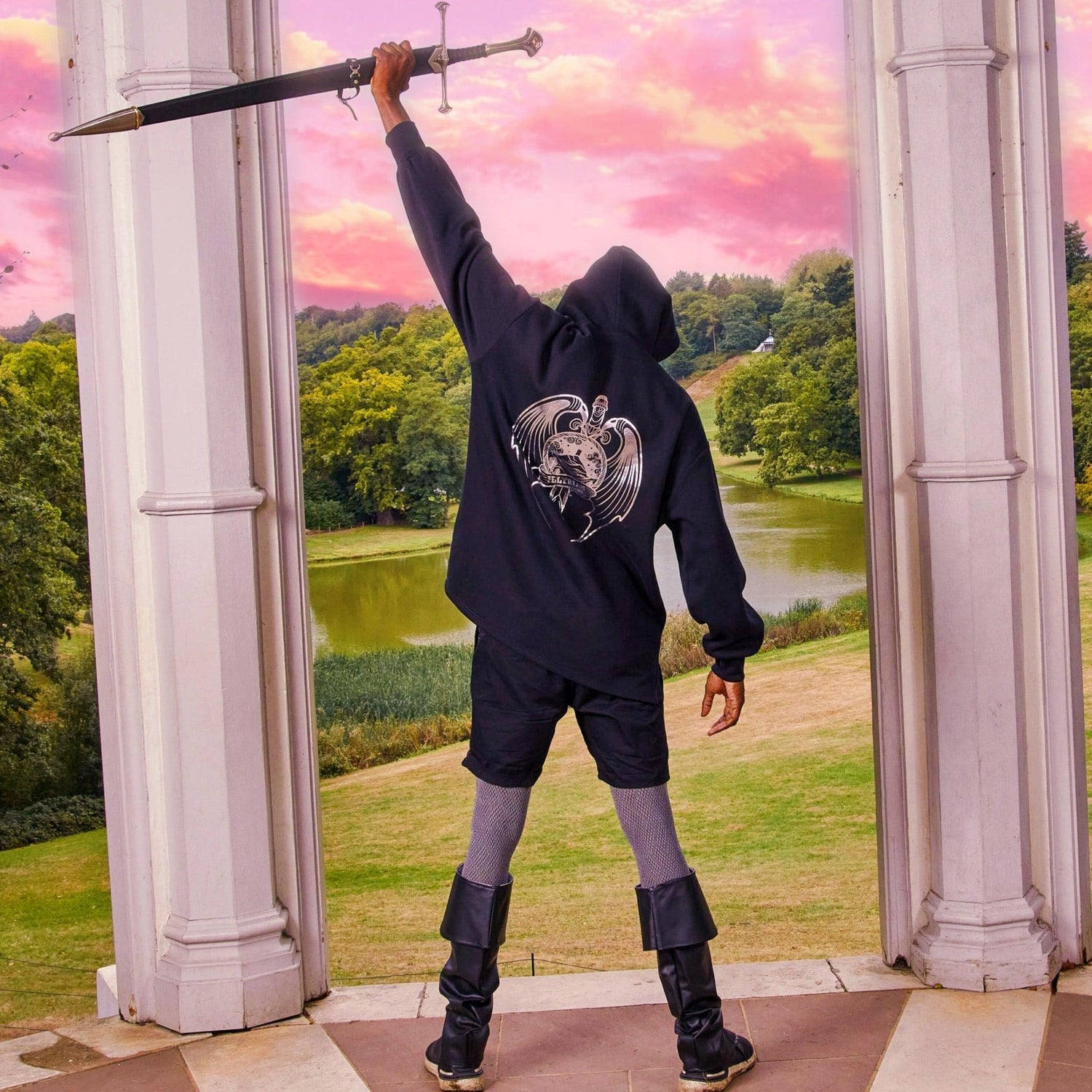 ACOTAR-hættetrøje i økologisk bomuld - Illyrian