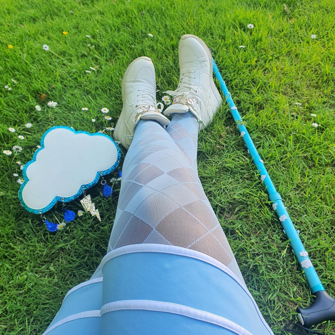 Strømpebukser - 40 Denier Diamonds - Menthe Glacier