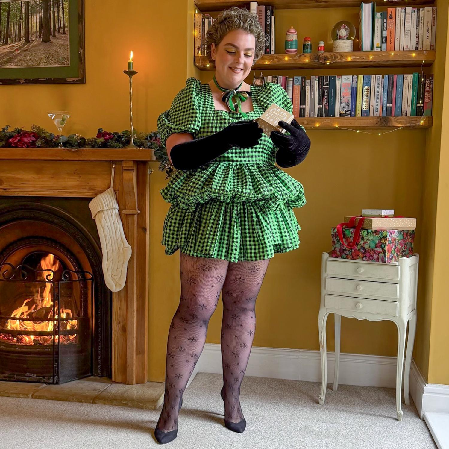 Christmas Fishnets - Ice Queen