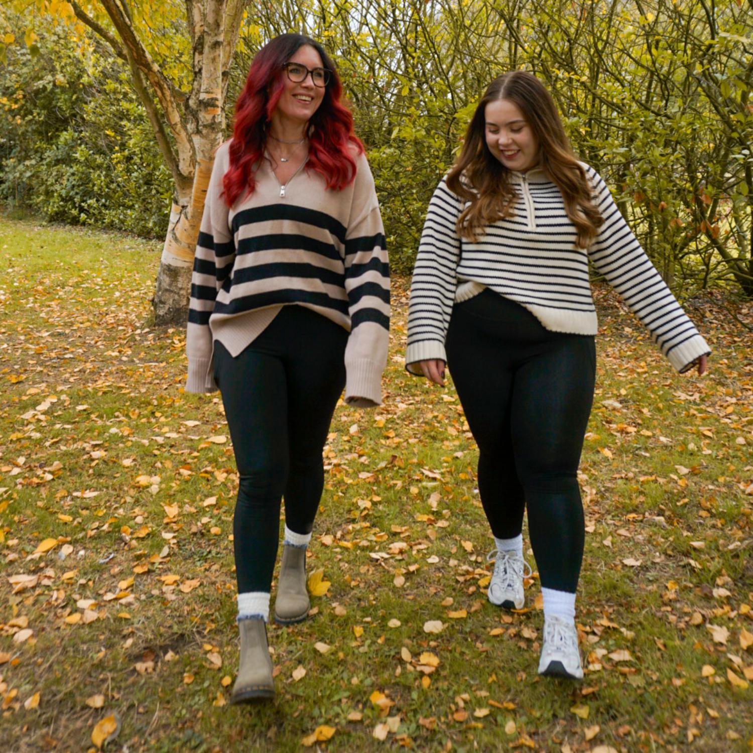 Tracy (izquierda) Talla D, 1,70 m.
Jade (derecha) Talla E, 1,70 m