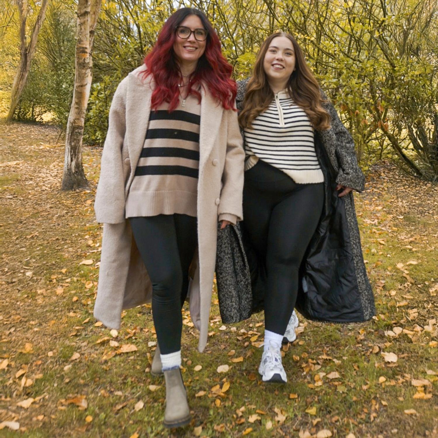 Tracy (izquierda) Talla D, 1,70 m.
Jade (derecha) Talla E, 1,70 m