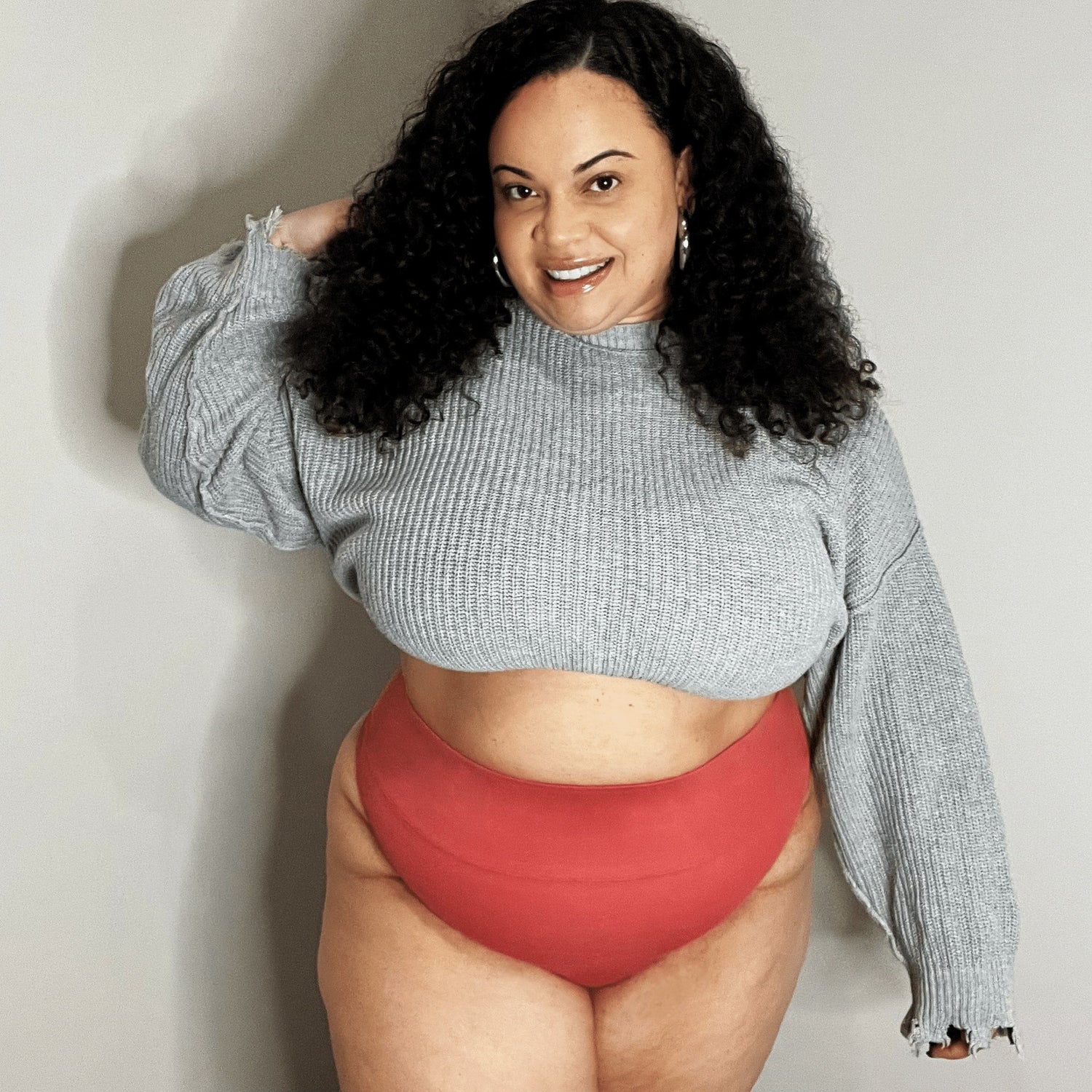 Tanga de algodón orgánico - Peach Party