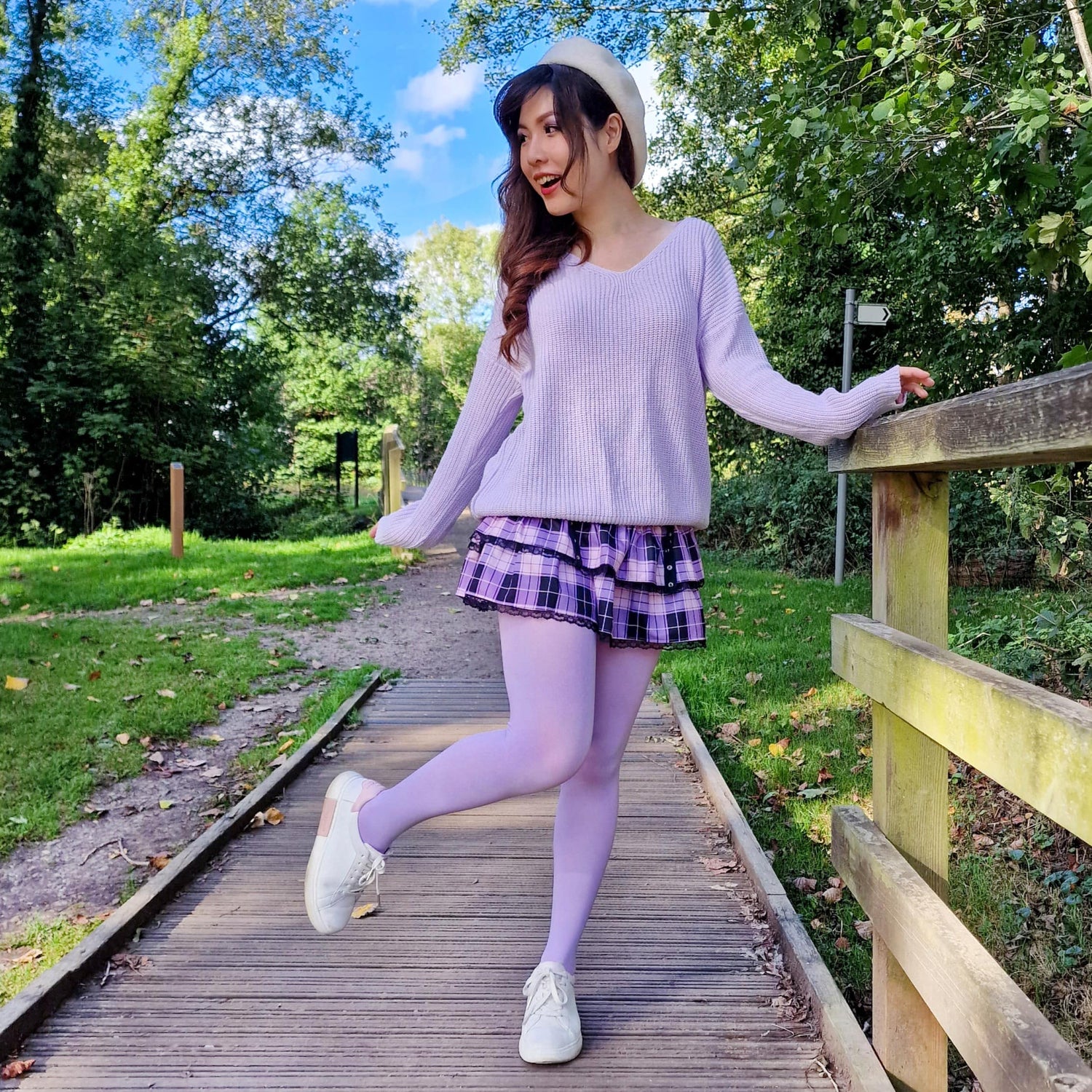 Mallas 120 Denier - Wisteria