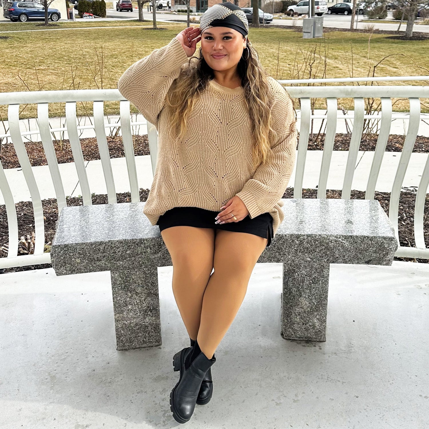 Mallas de compresión Huggy Light - Caramel Latte