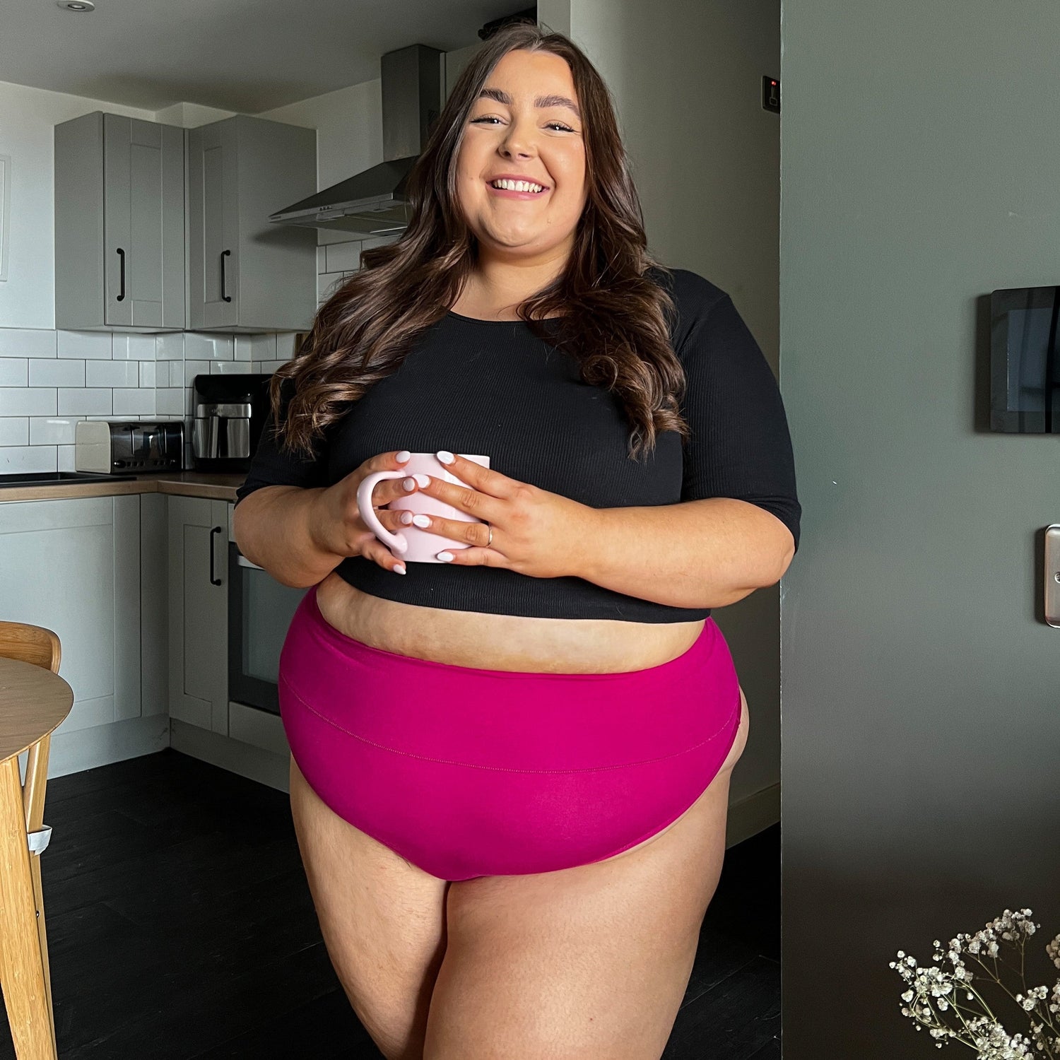 Tanga de algodón orgánico - Raspberry Pie