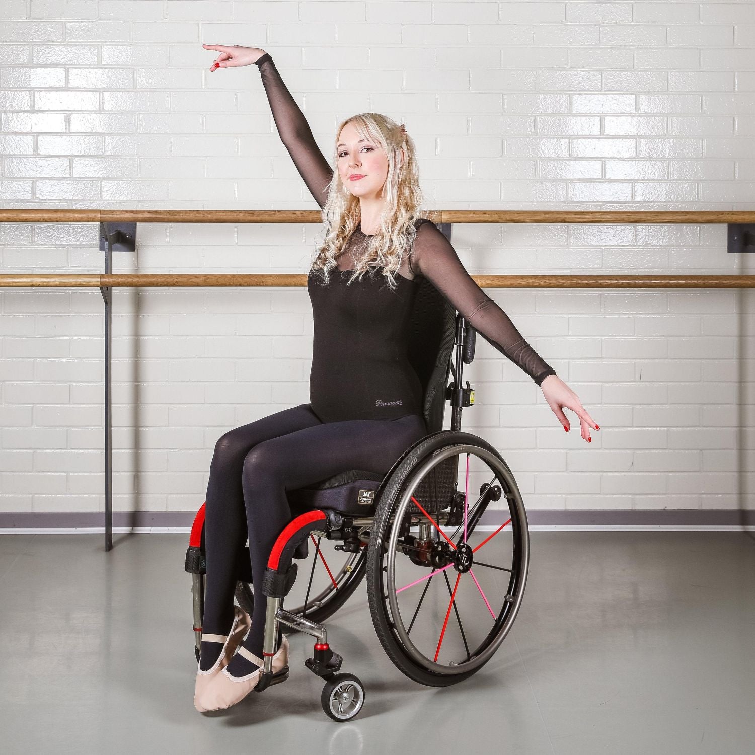 Mallas de danza convertibles - Negro