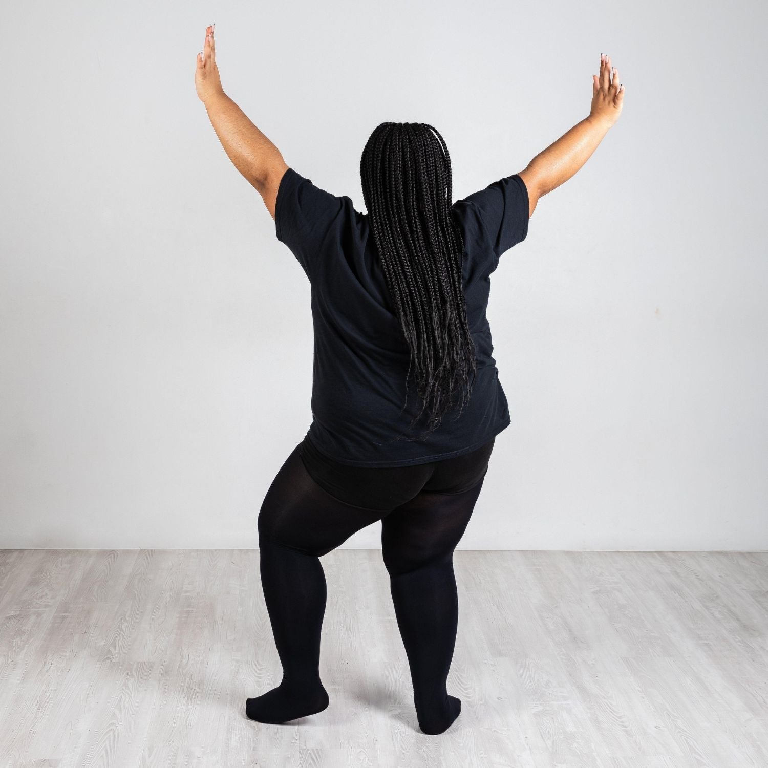 Mallas de danza convertibles - Negro