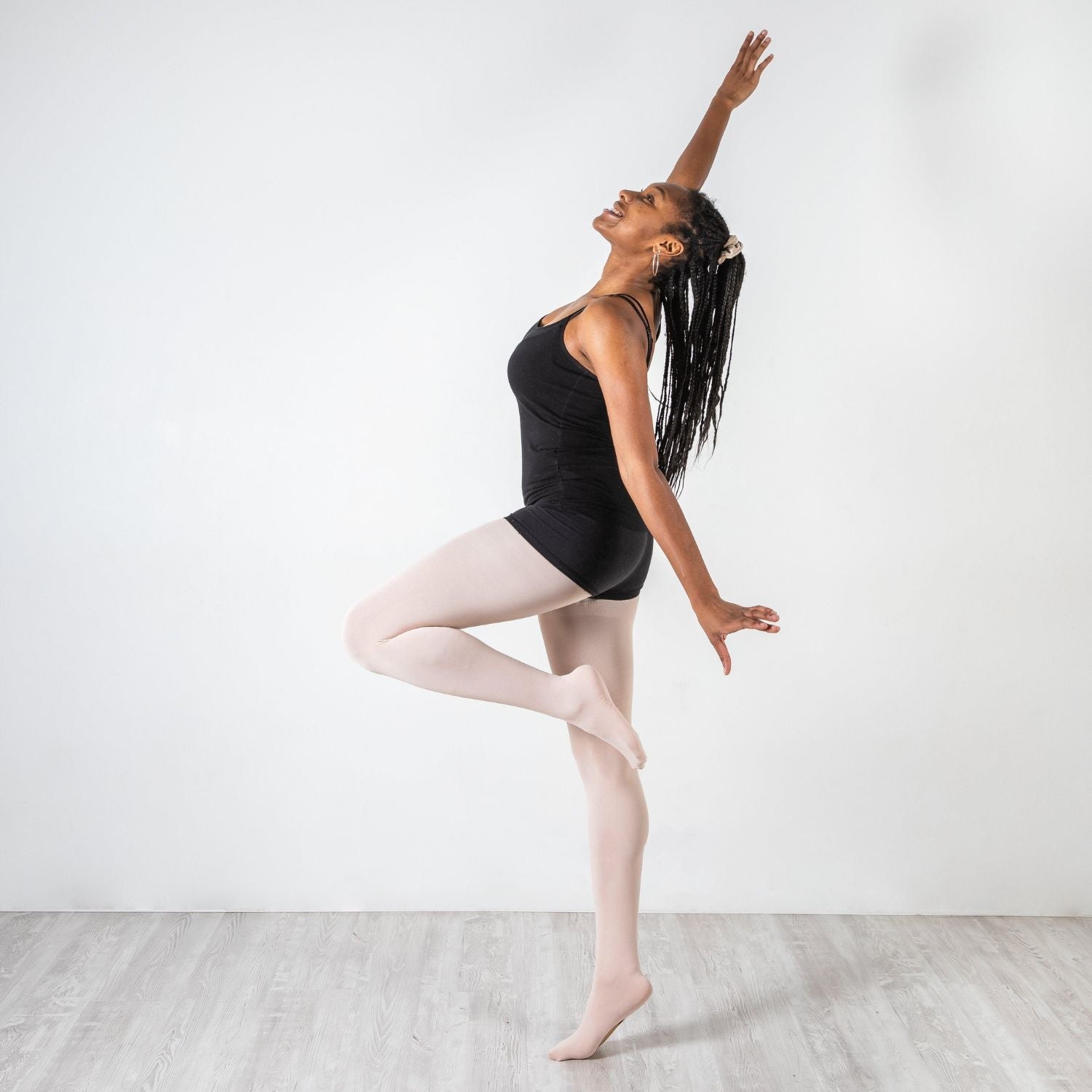 Mallas de danza convertibles - Rosa