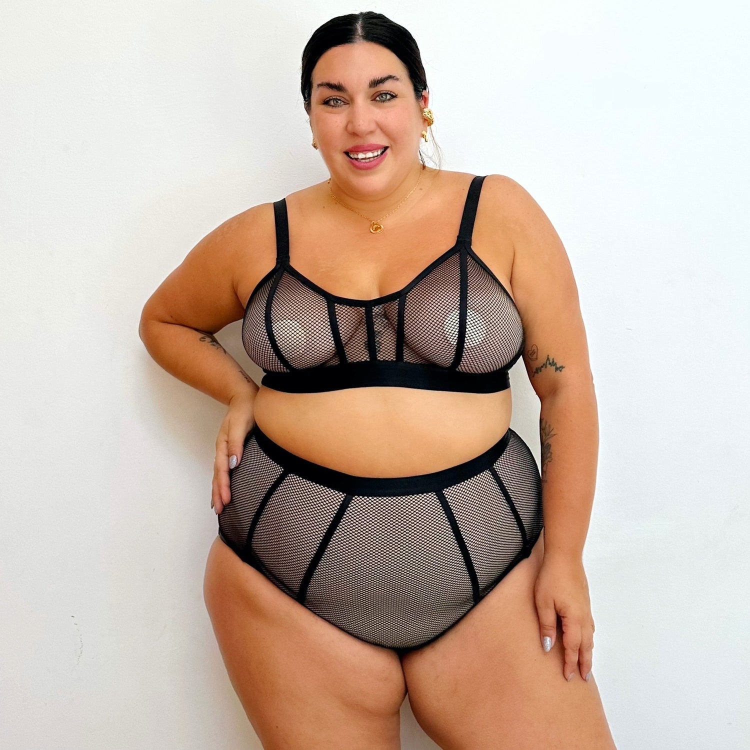 Bragas de rejilla Kitty