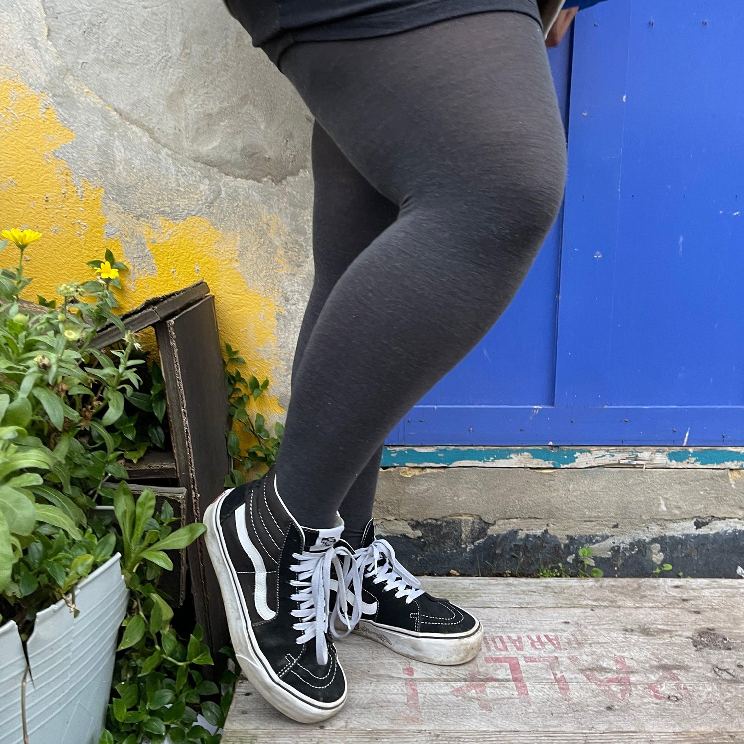 Core Tights - Mallas largas de lana merina - Storm Cloud