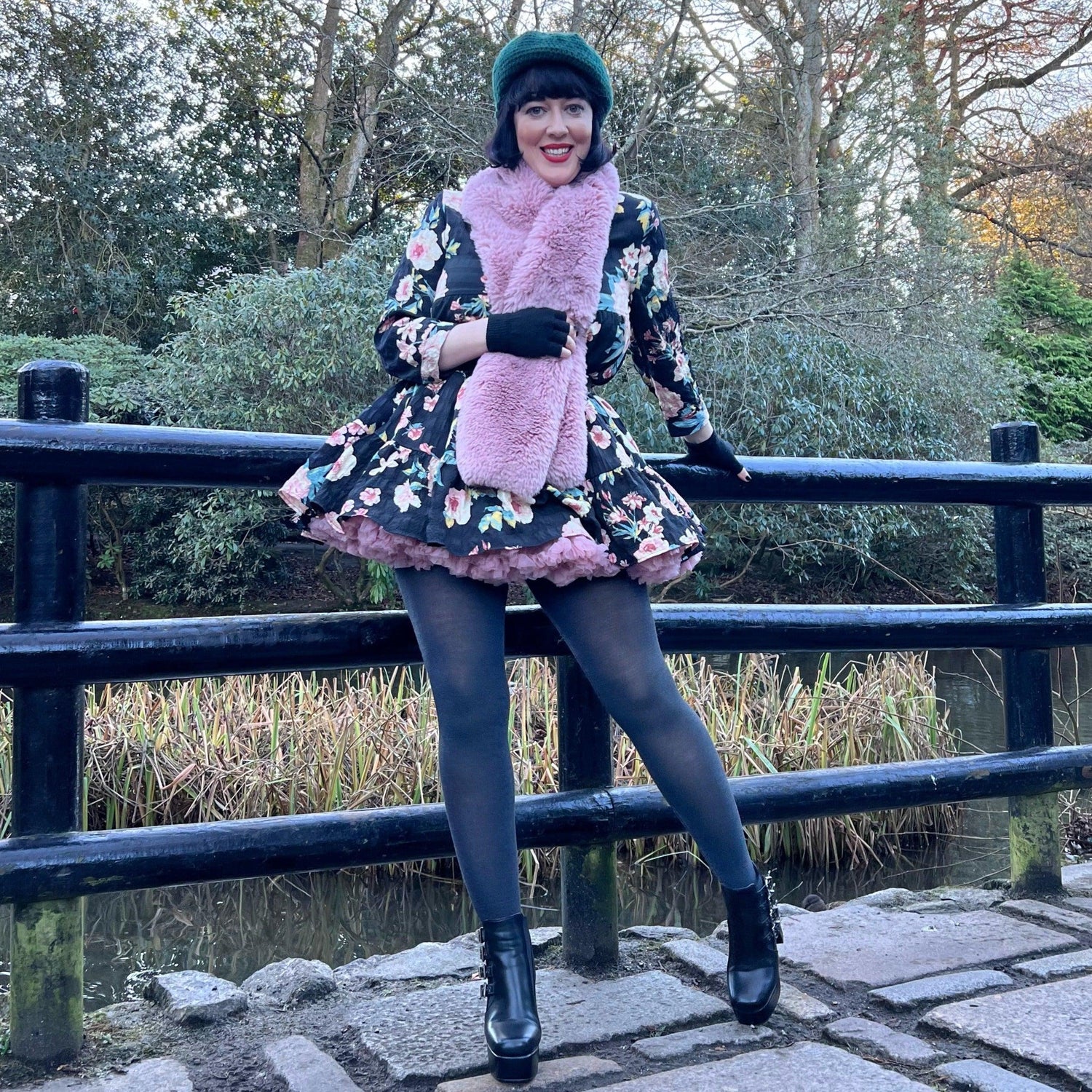 Core Tights - Mallas largas de lana merina - Storm Cloud