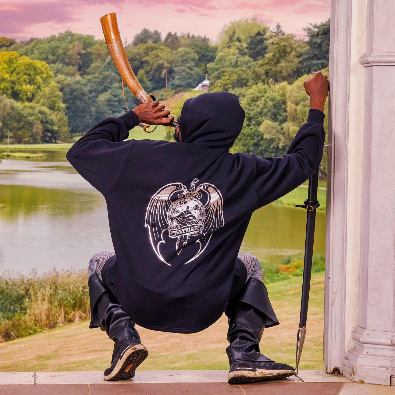 Sudadera con capucha ACOTAR de algodón orgánico - Illyrian