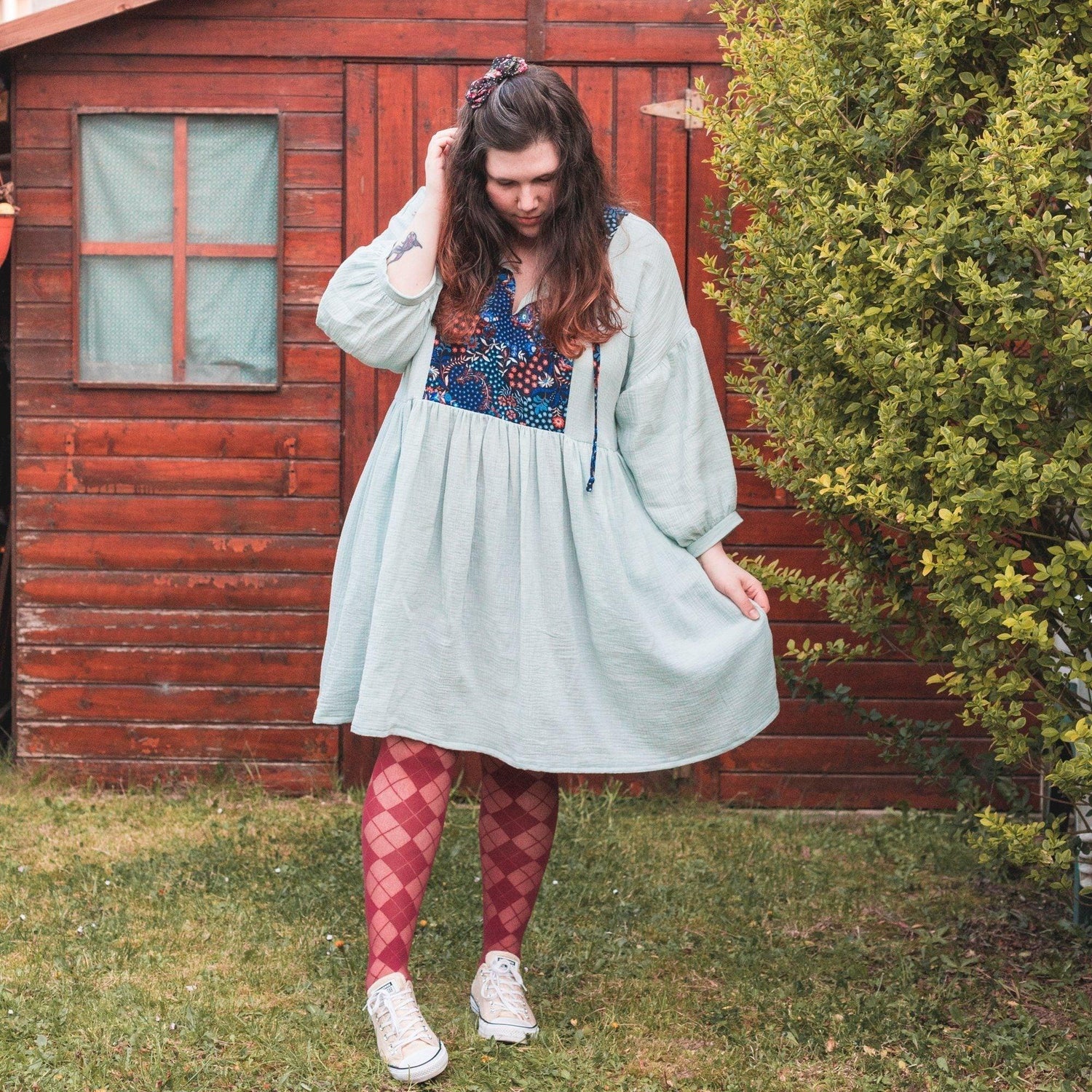 40 Denier Diamonds - Borgoña - Snag