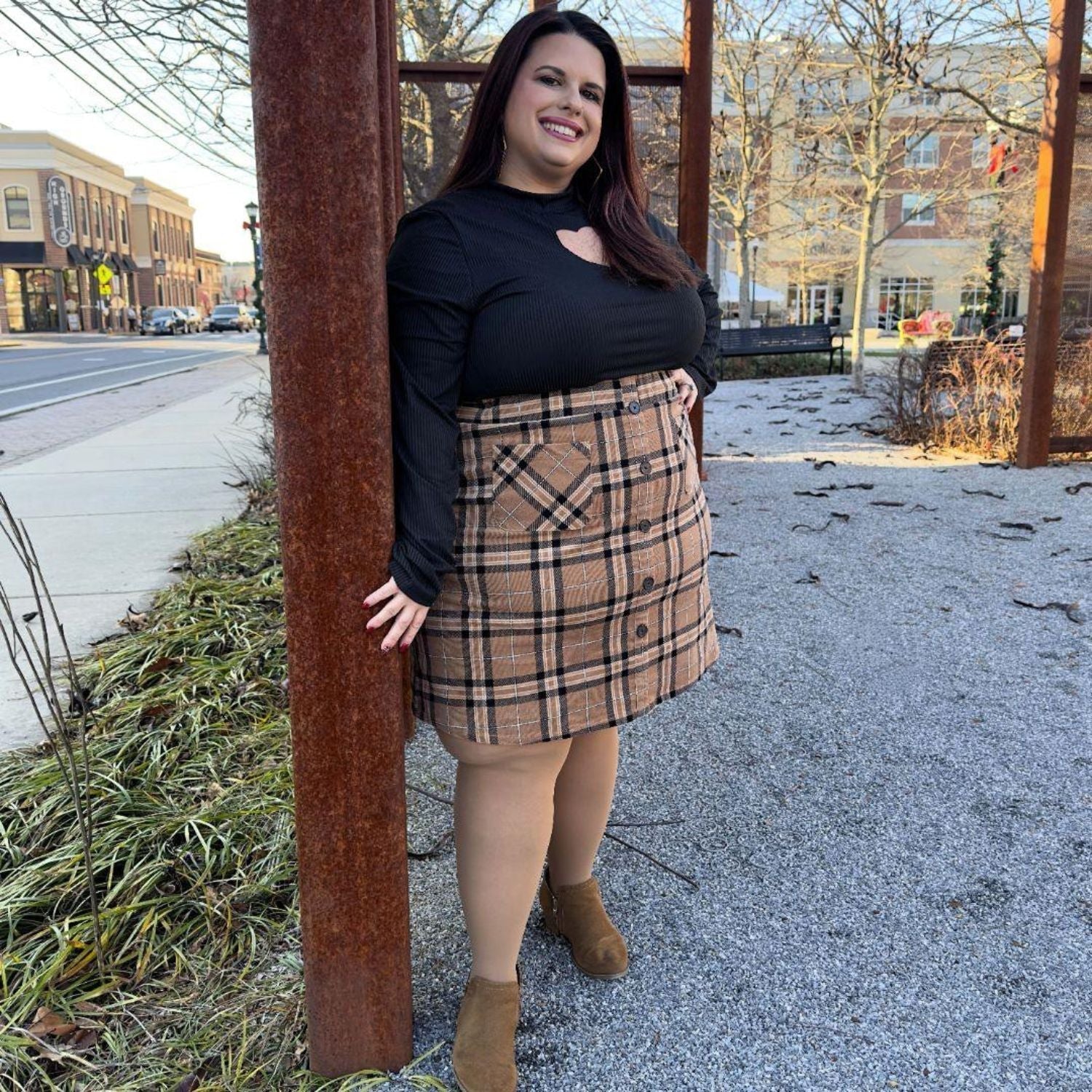 Collant transparent 30 deniers - Caramel Latte