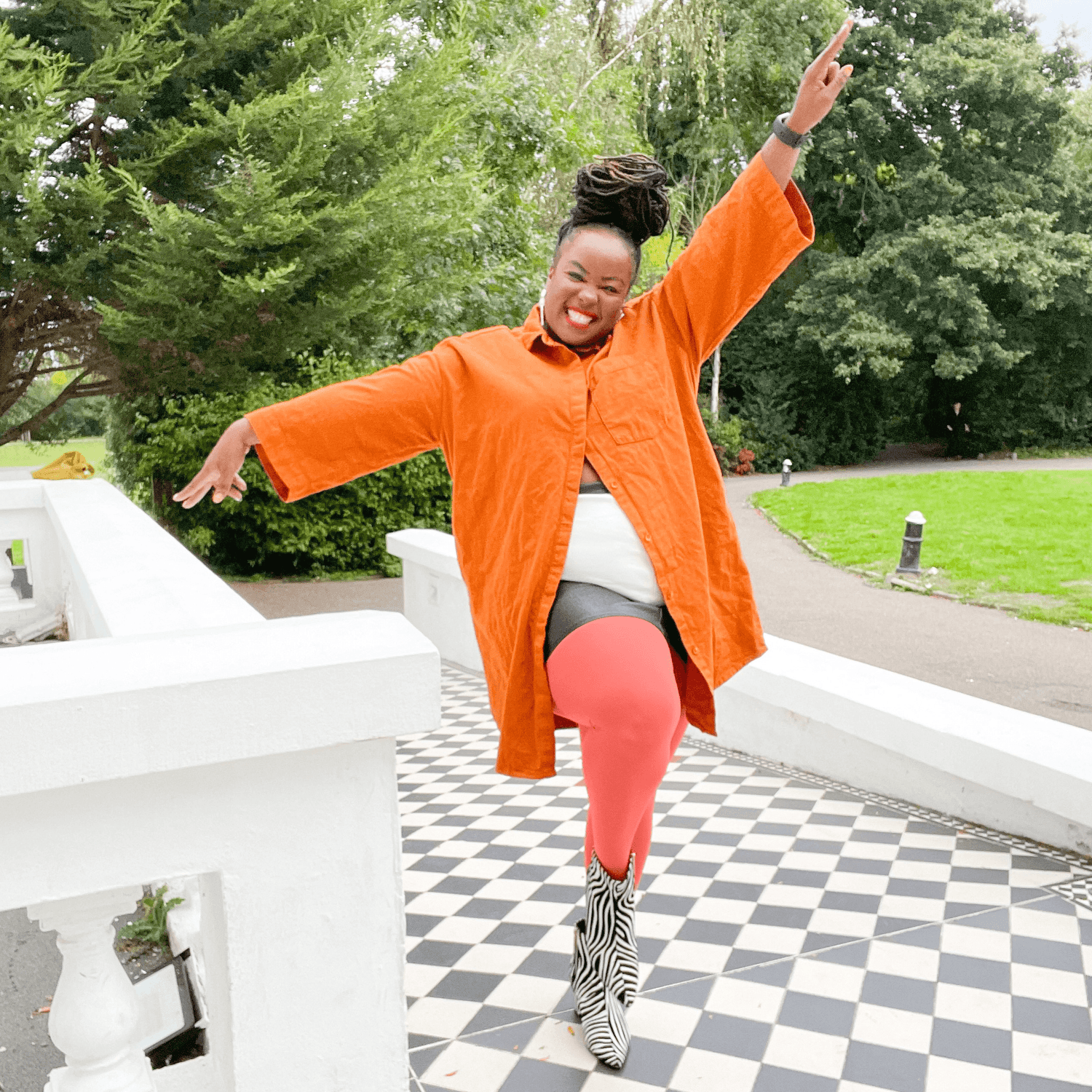 Collant 80 deniers - Peach Party - Snag