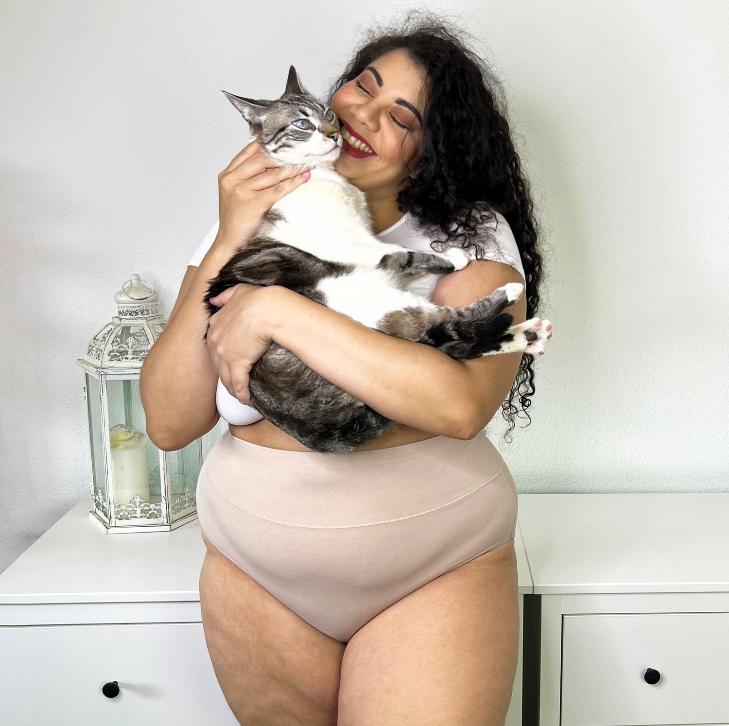 Culotte intégrale en coton biologique - Bouteille de lait