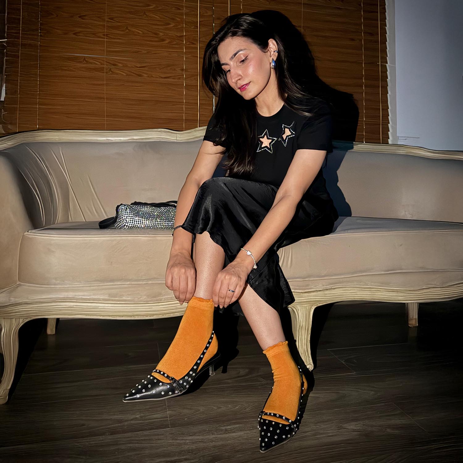 Chaussettes de cheville en bambou - Starfish