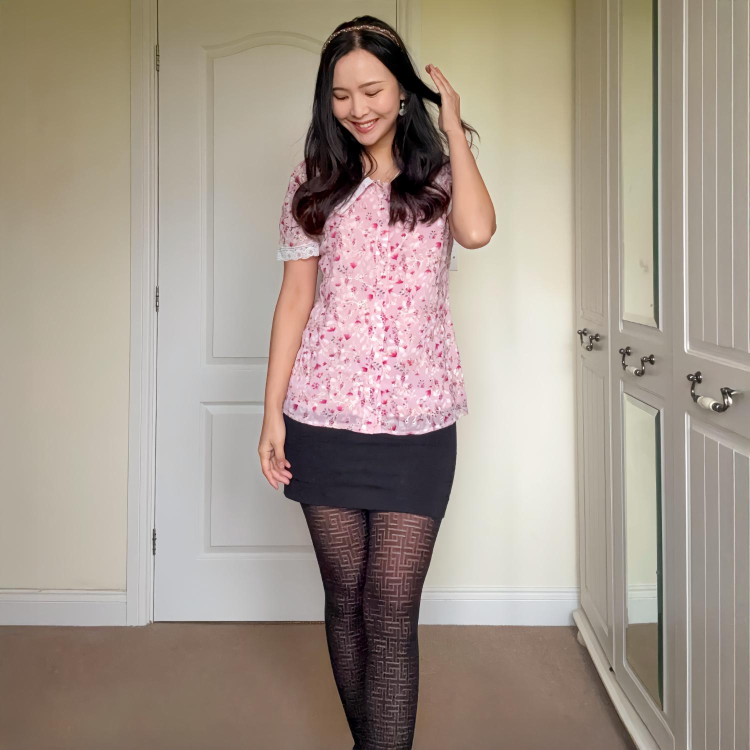 Collants résille - Traditionnels en noir