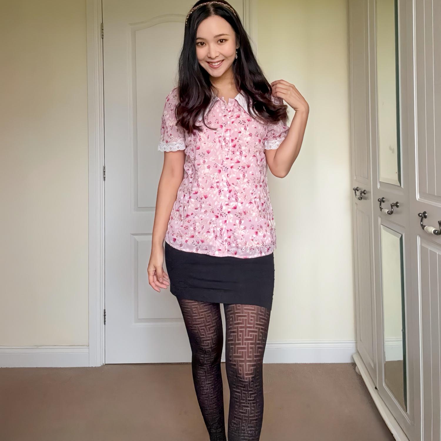 Collants résille - Traditionnels en noir