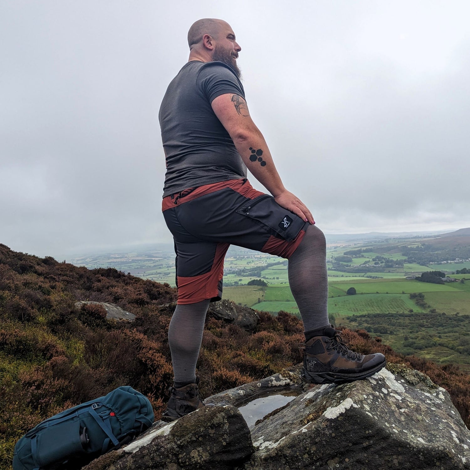 Collants en laine mérinos - Silver Lining - Snag