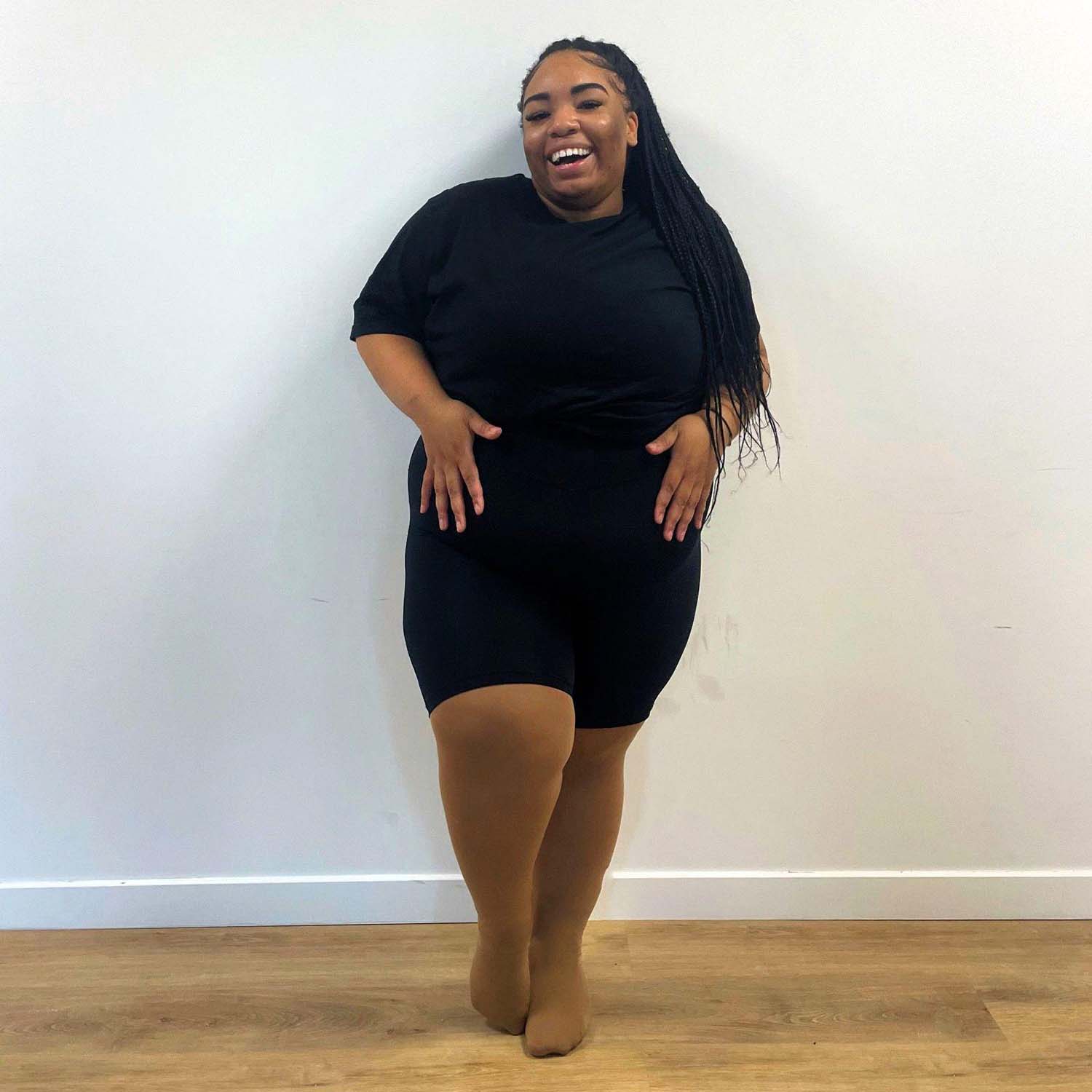 Collant de danse convertible - Caramel Latte