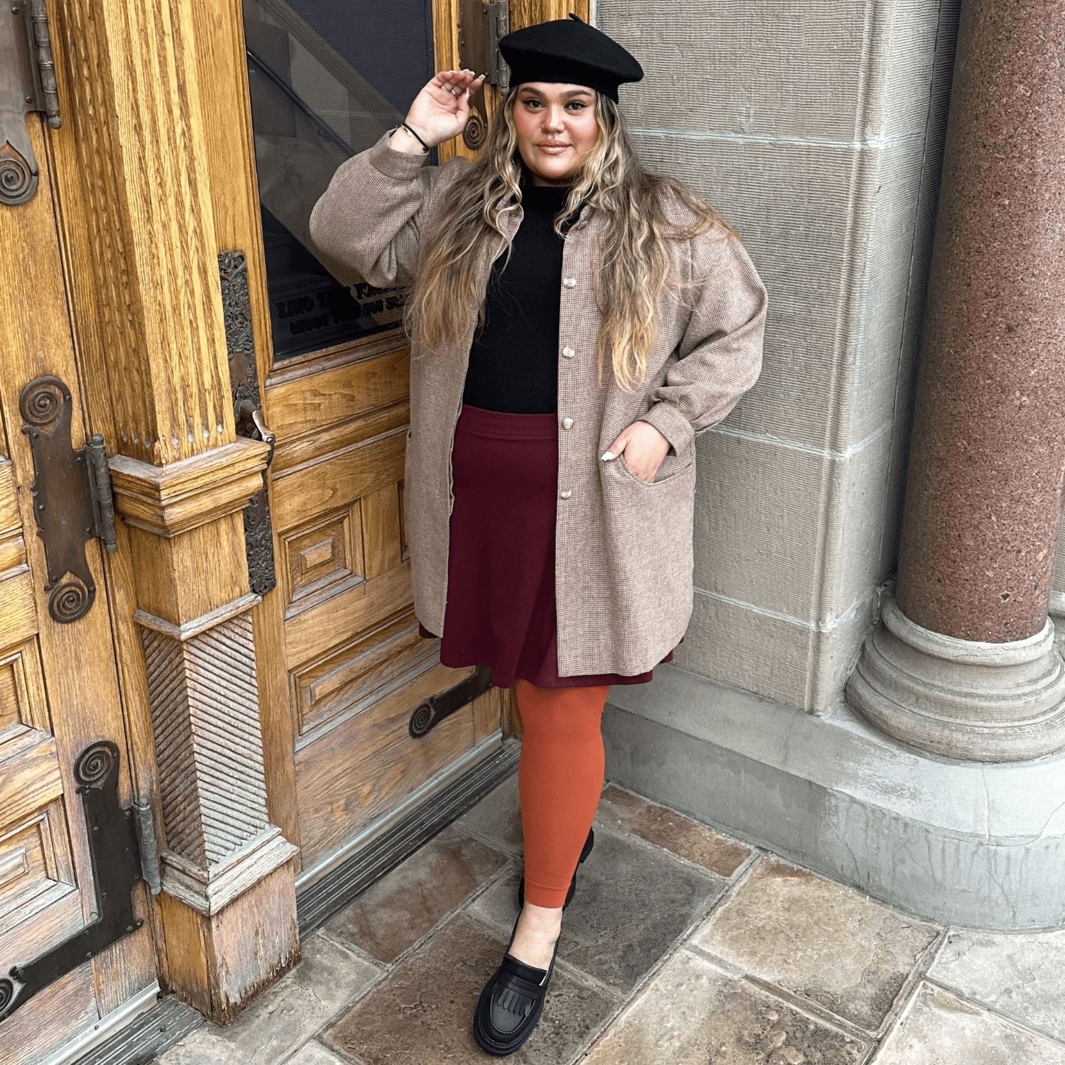 Collants sans pieds - Butternut