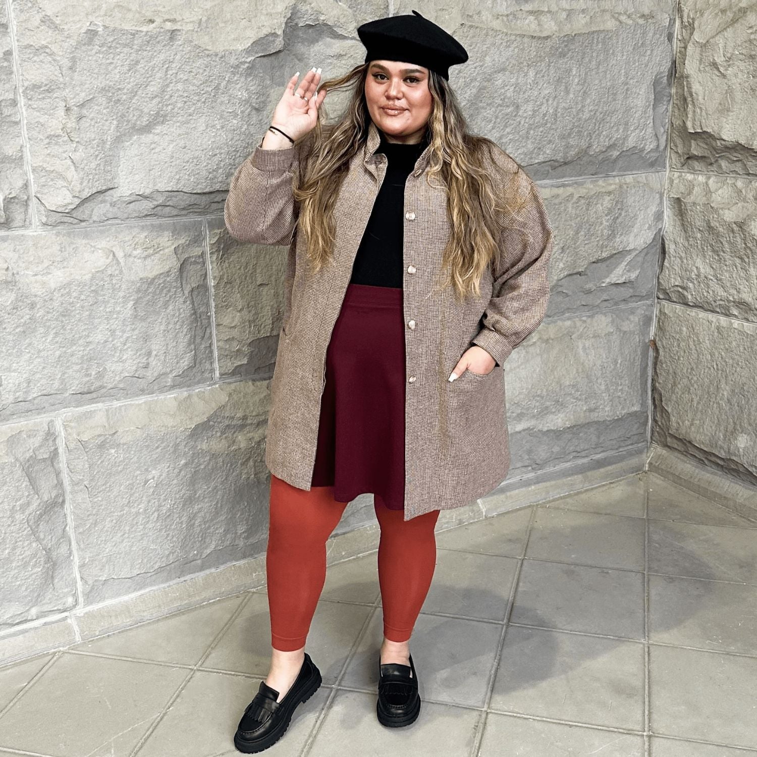 Collants sans pieds - Butternut