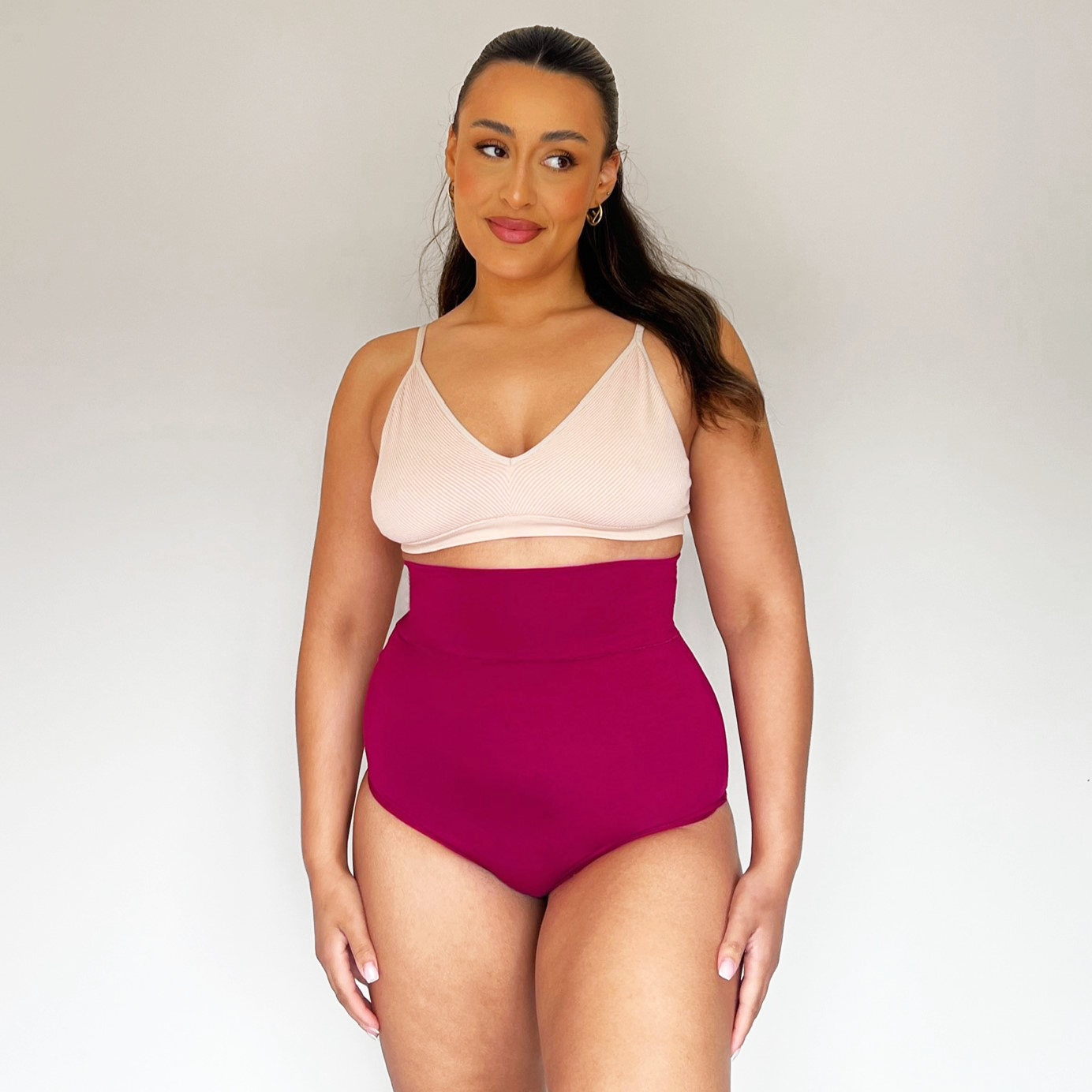 Culotte taille haute en coton biologique - Frapberry Pie