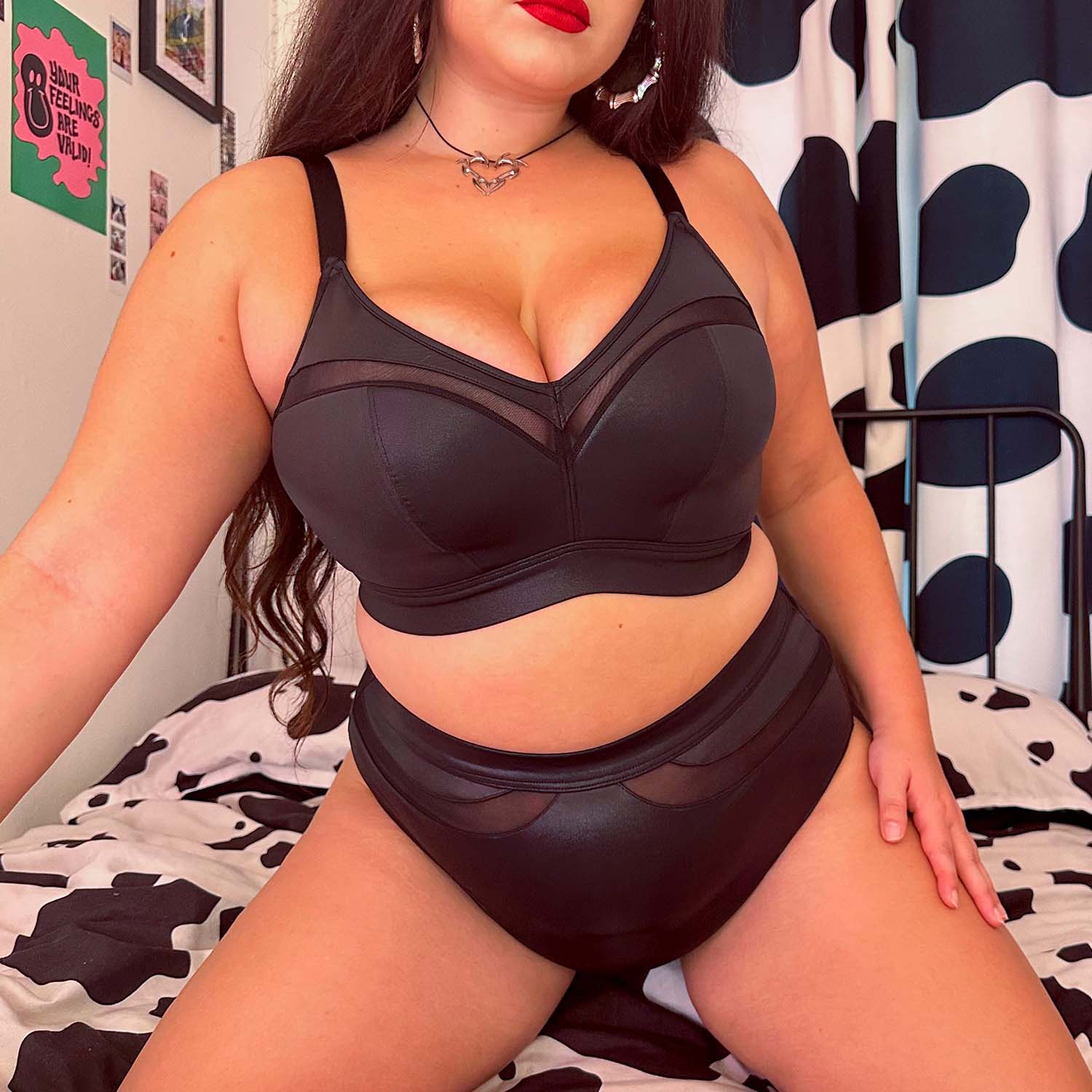 Hannah - Soutien-gorge taille 4 - Slip taille E