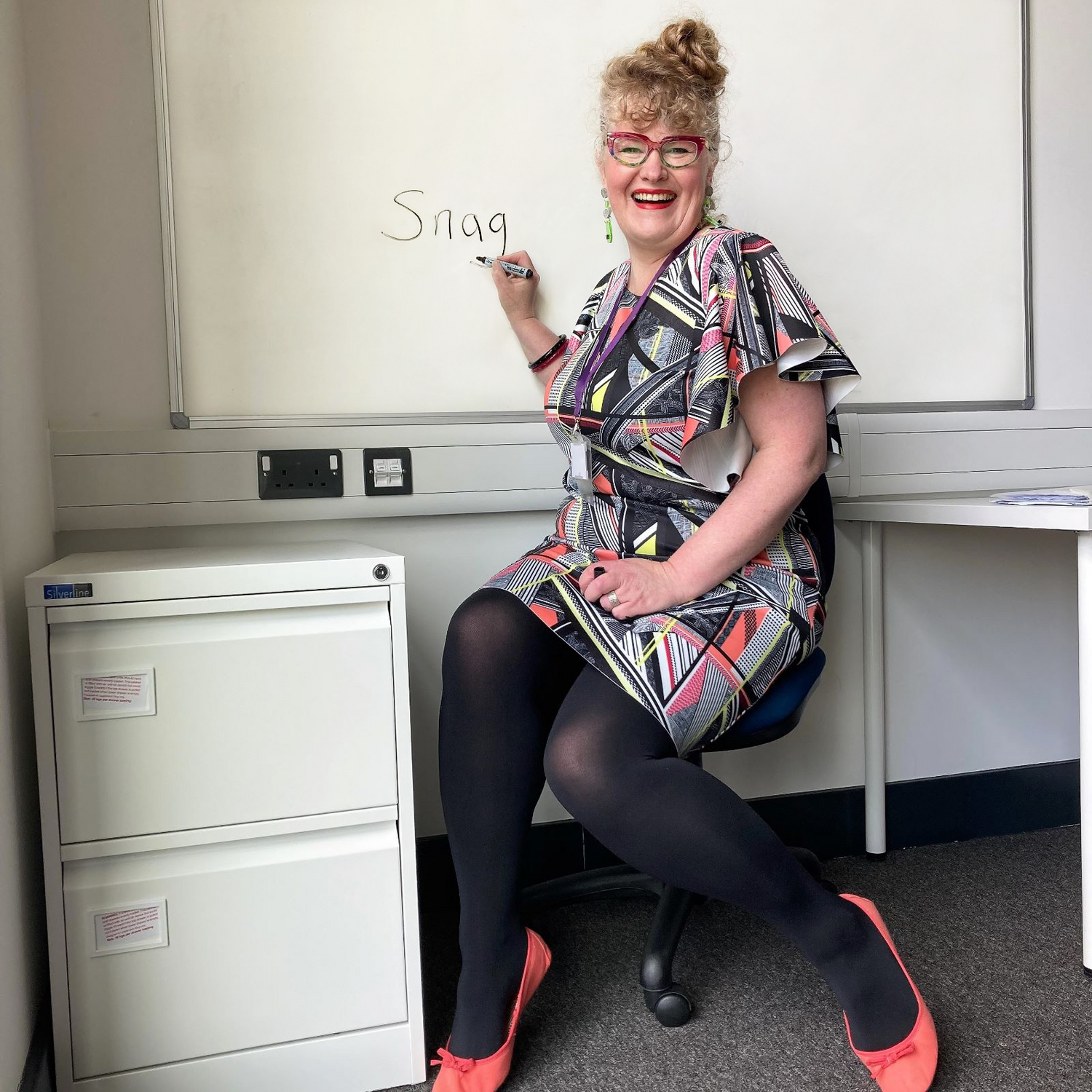 Collant de compression Huggy Light - Noir