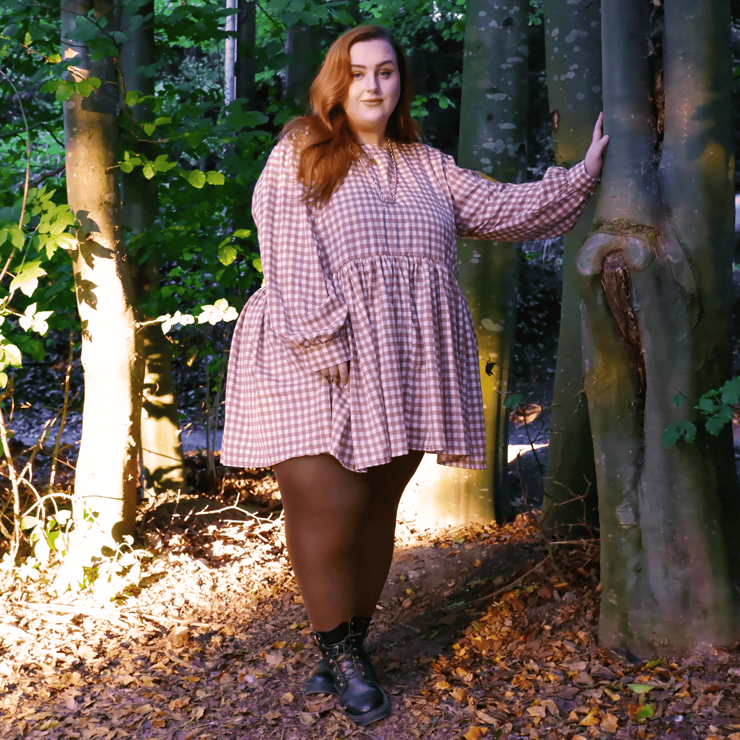 Collants 120 deniers - Chocolat chaud