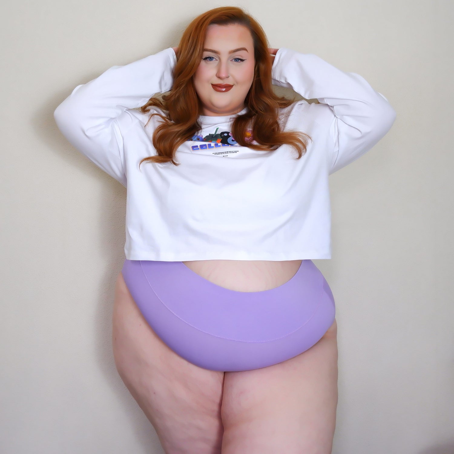 Culotte intégrale en coton biologique - Cassis de Violet