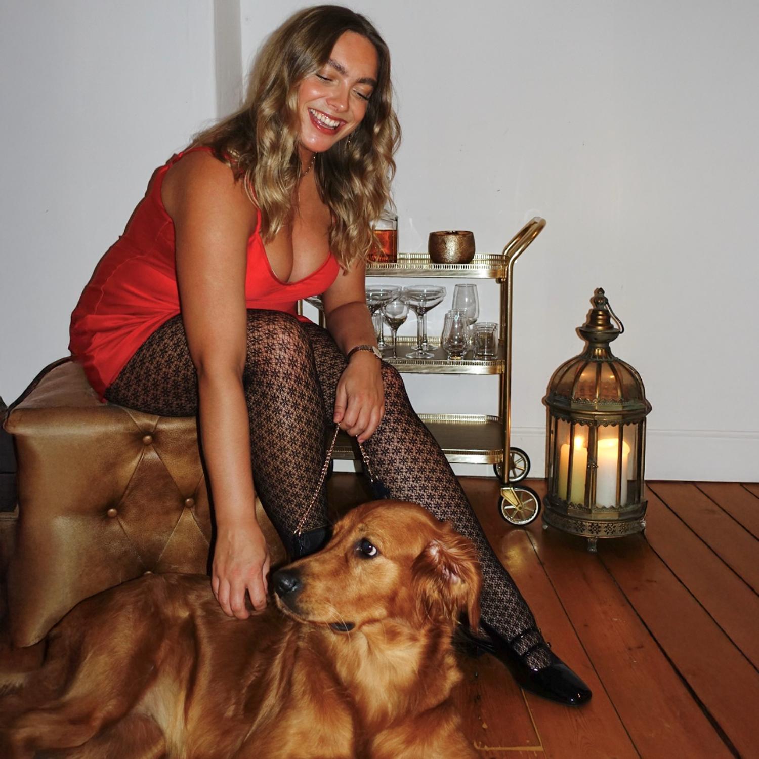 Christmas Fishnets - Winter Lace