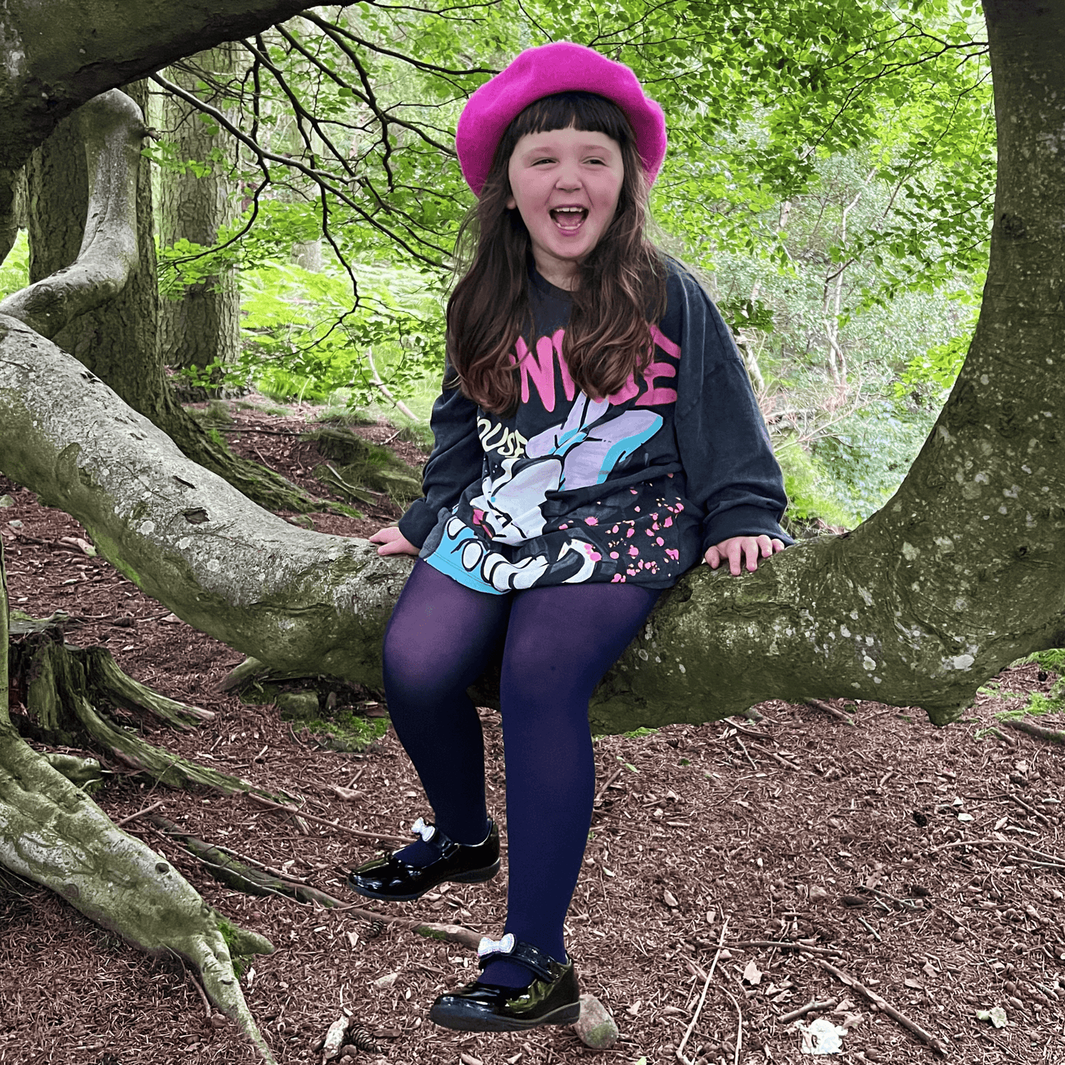 Collants pour enfants - Marine