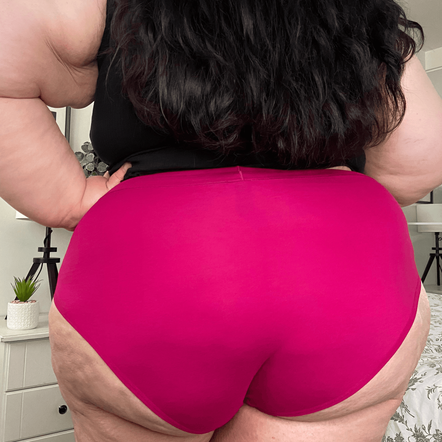 Culotte intégrale en coton biologique - Frapberry Pie