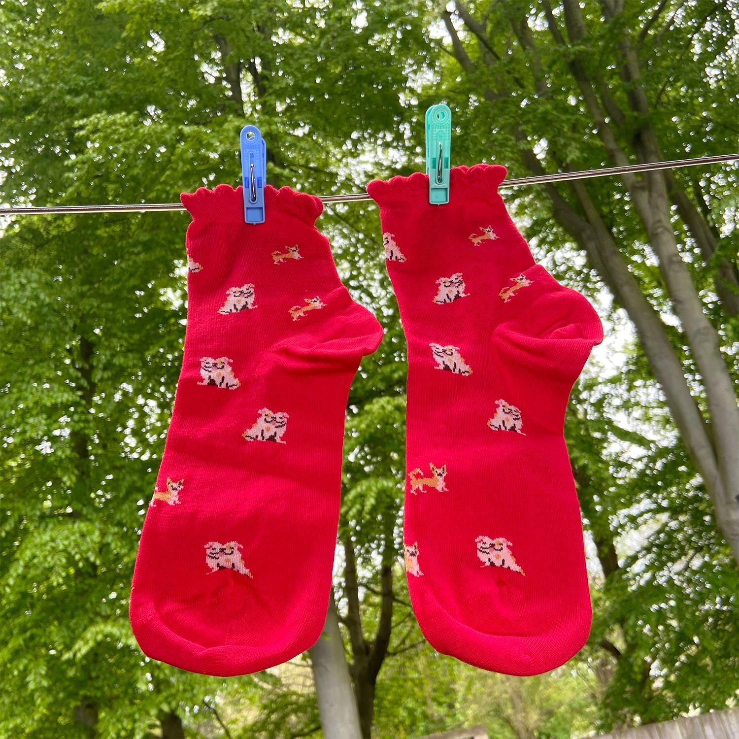 Chaussettes de cheville en bambou - 3 paires en Woof
