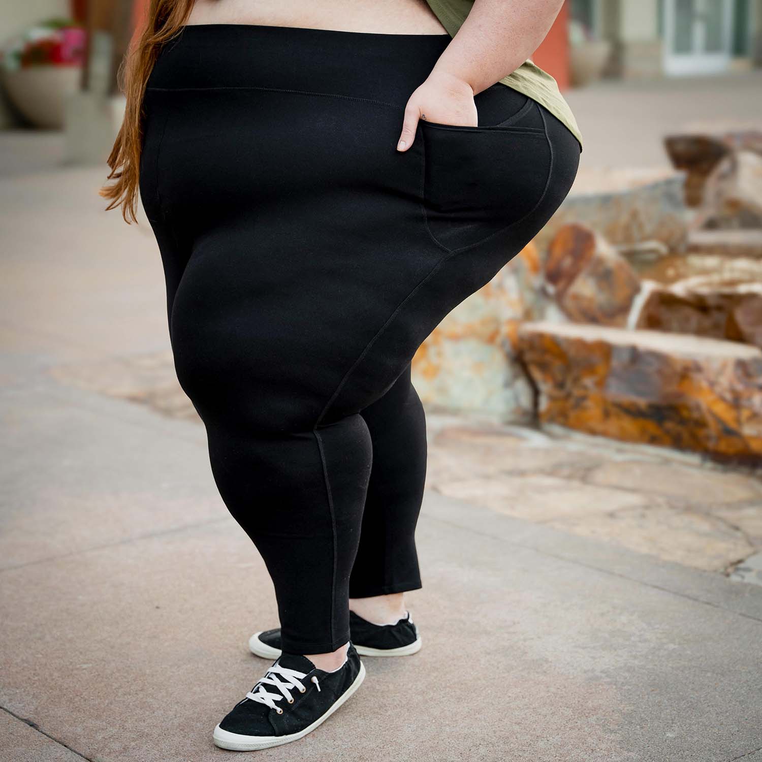 Leggings anti-squat - Noir