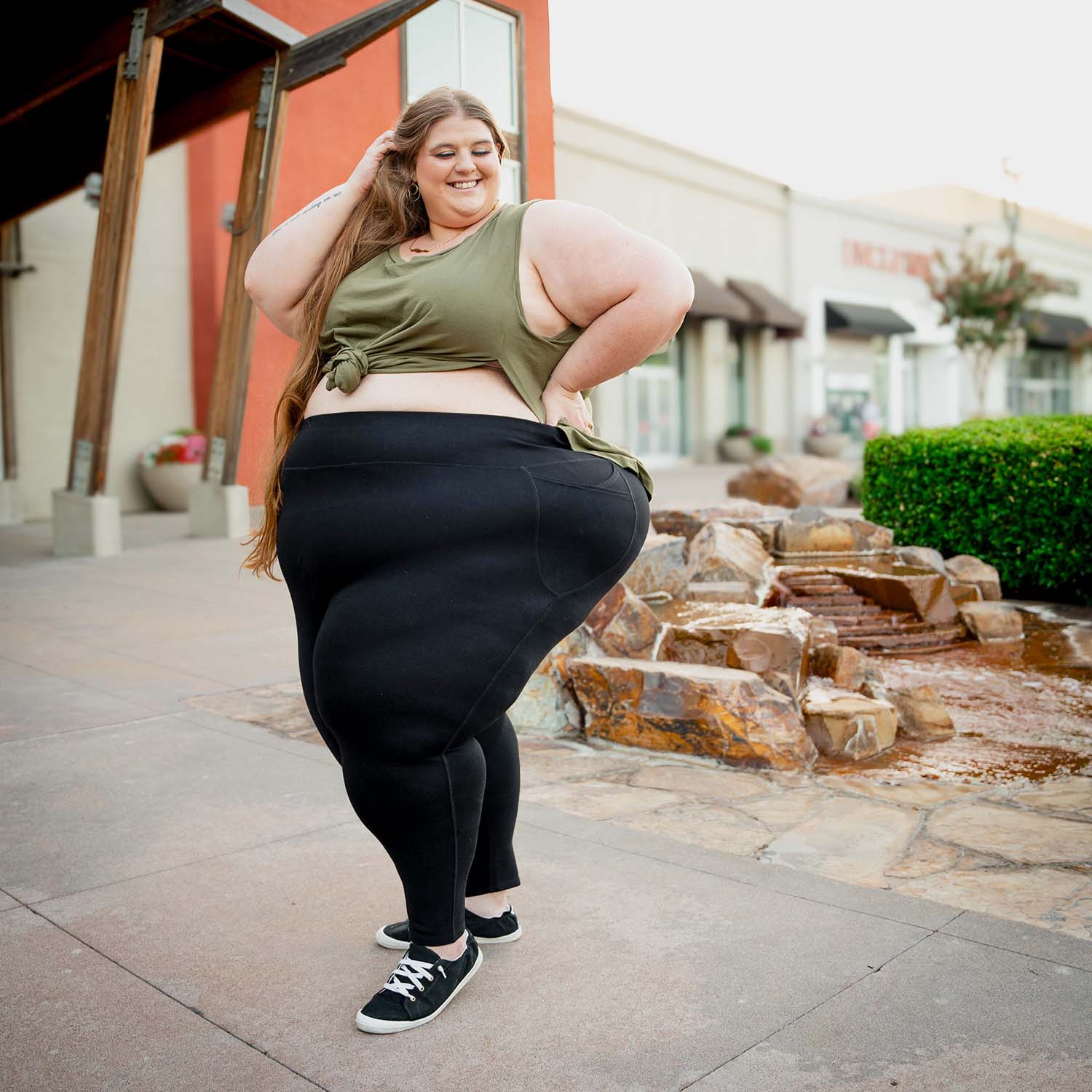 Leggings anti-squat - Noir