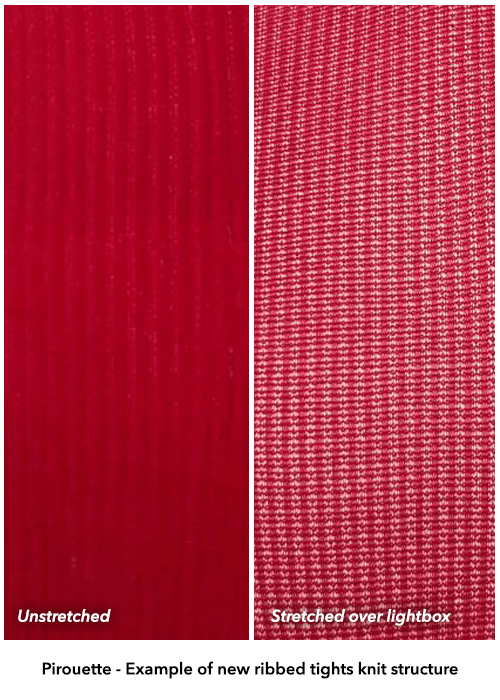 Collant côtelé Ionic - Pirouette