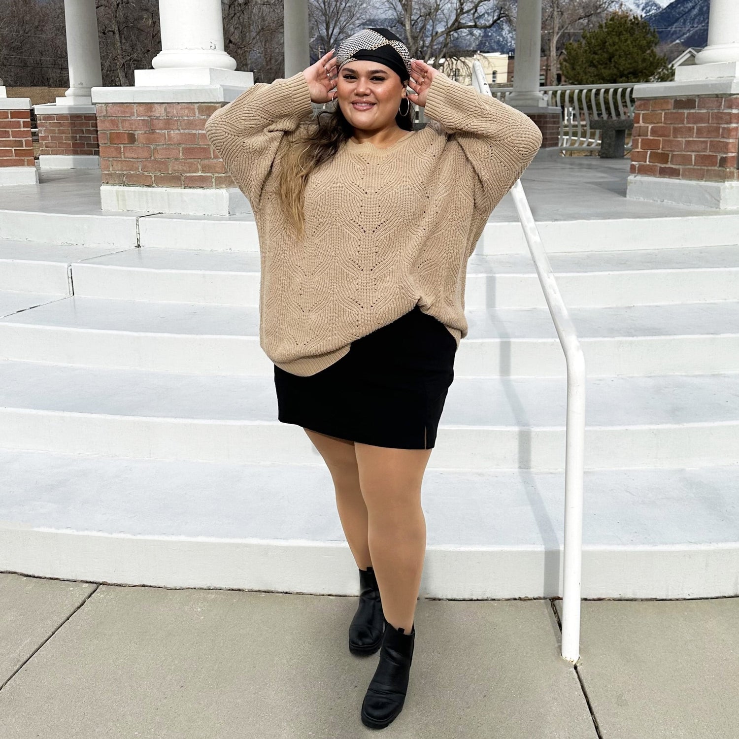 Collant de compression Huggy Light - Caramel Latte