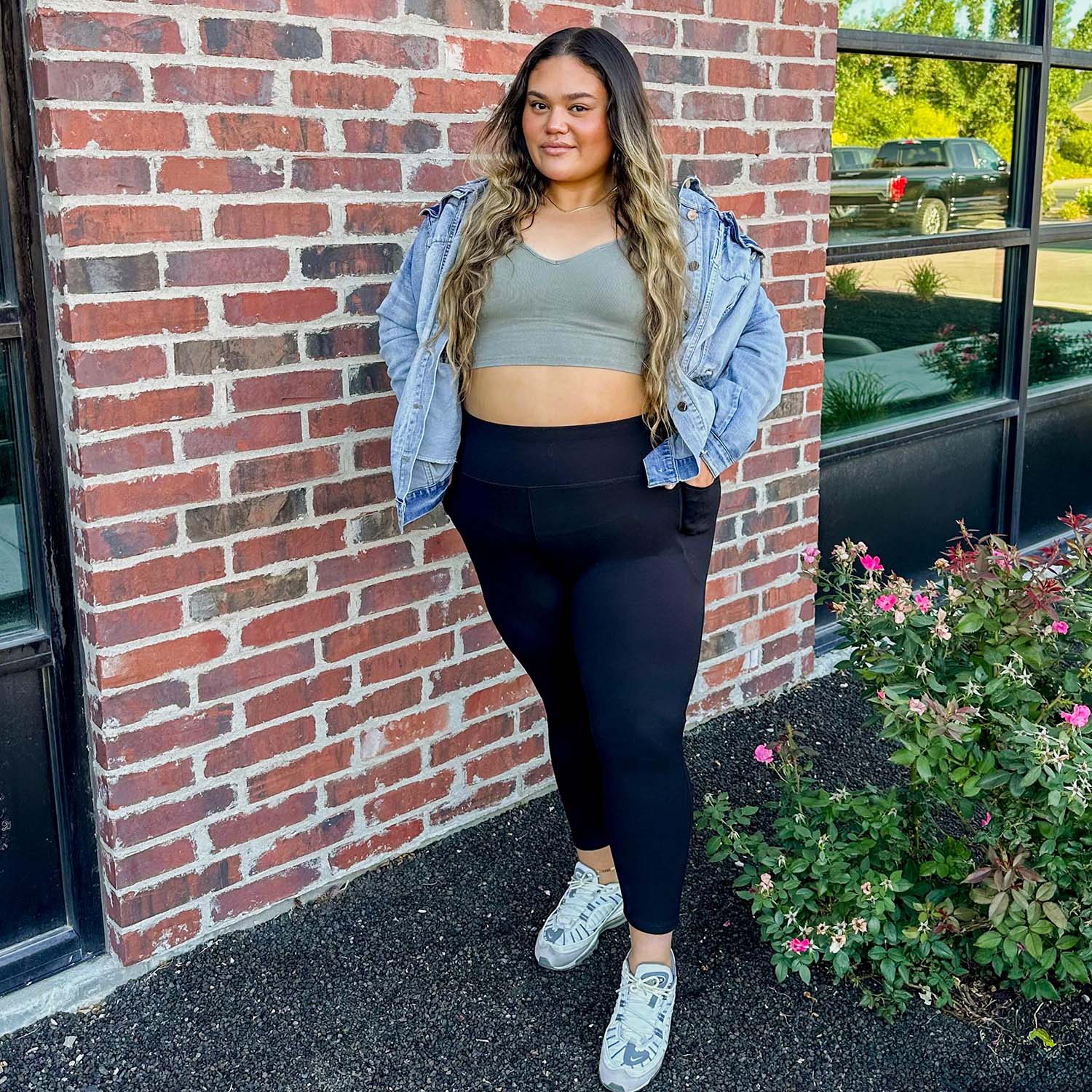 Leggings anti-squat - Noir