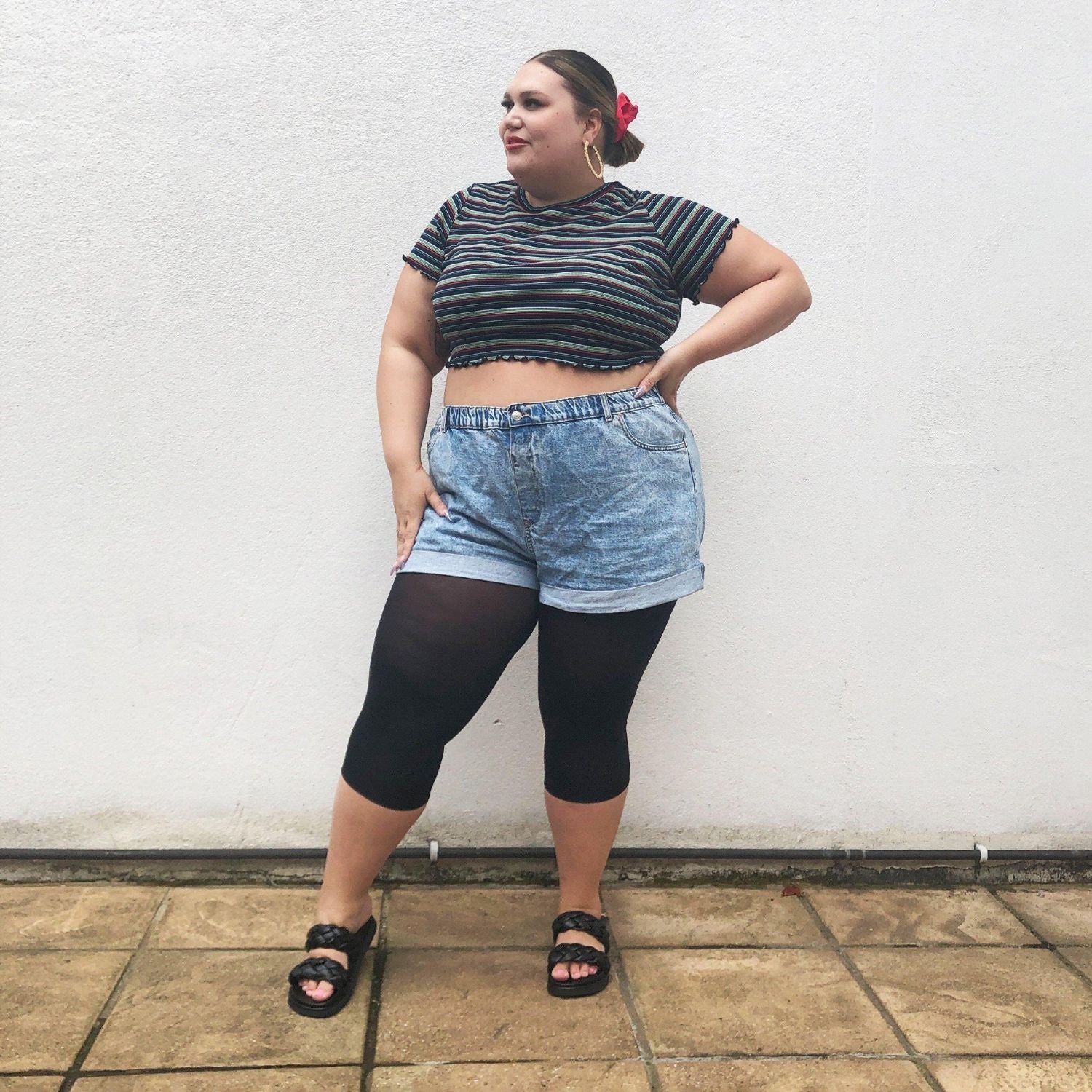 Collant Capri Stay Cool - Noir