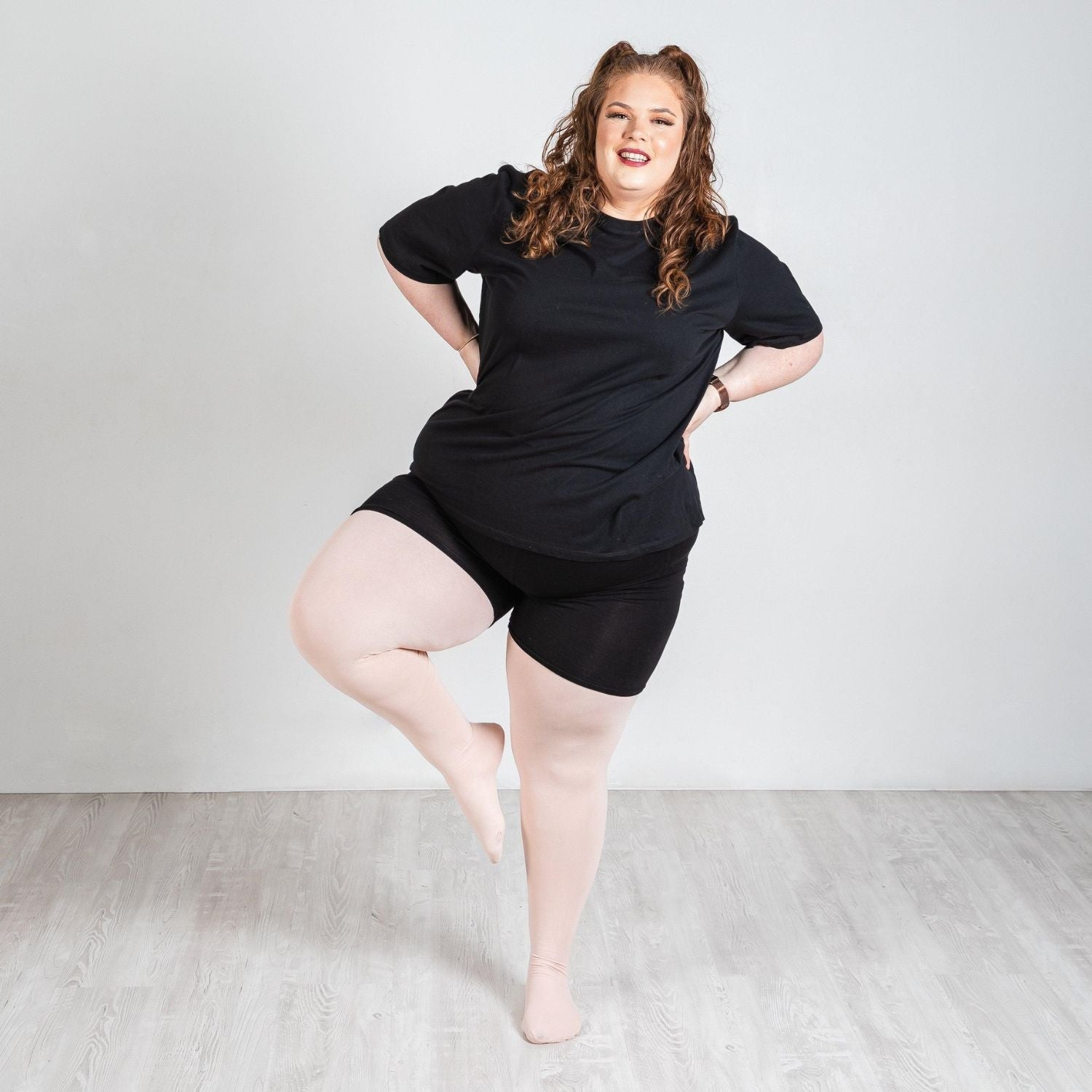 Collant de danse convertible - Rose