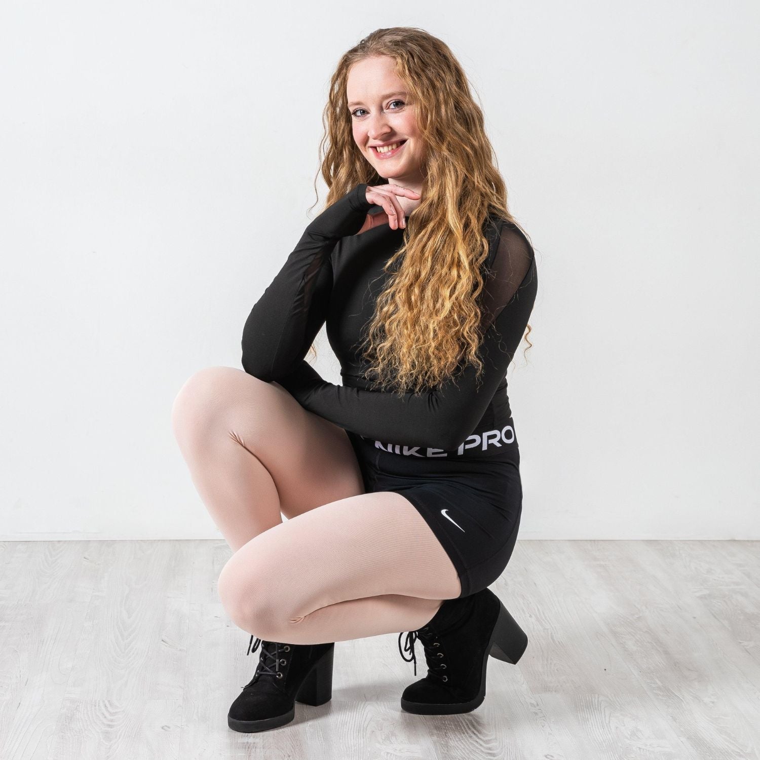 Collant de danse convertible - Rose