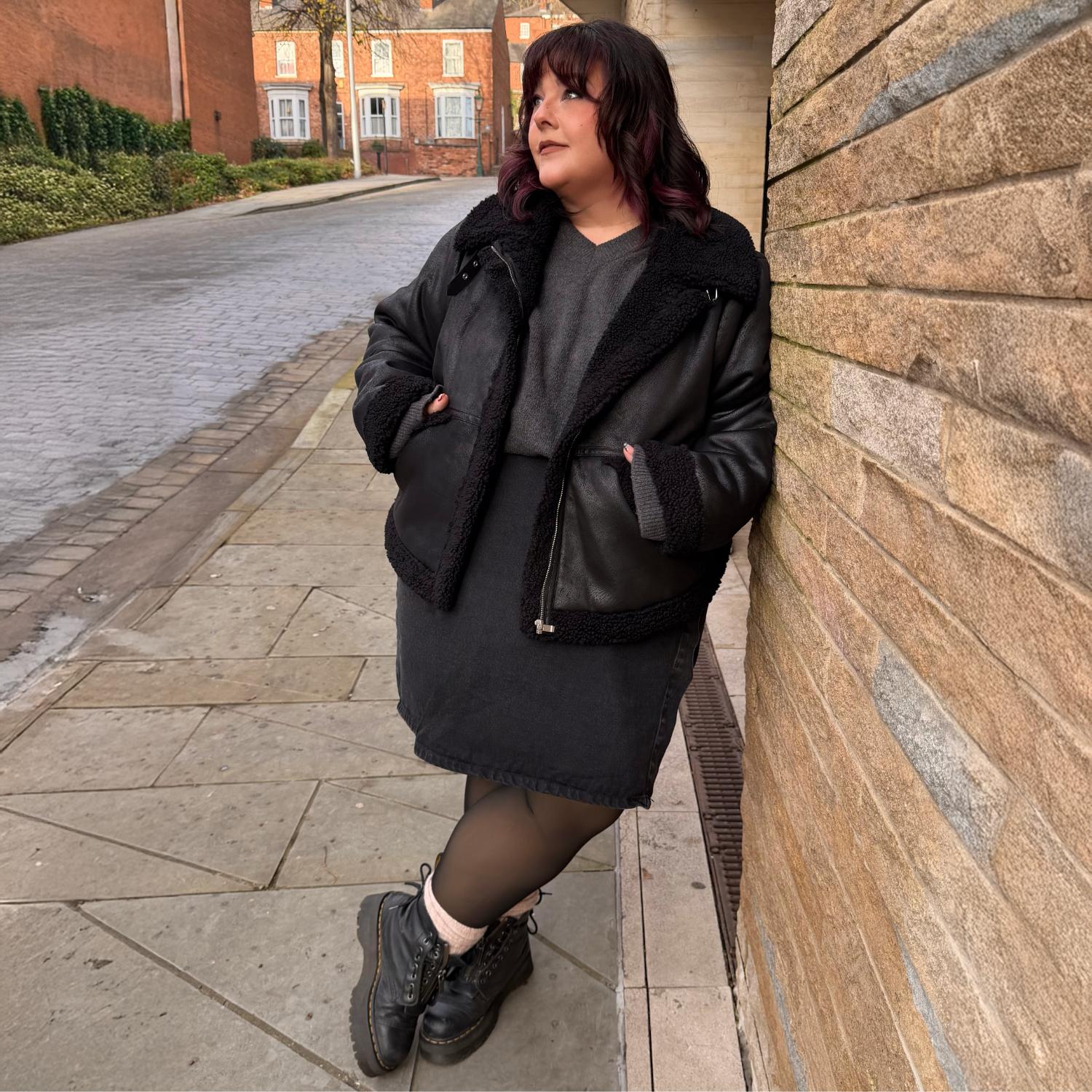 Veste aviateur Bessie - Noir